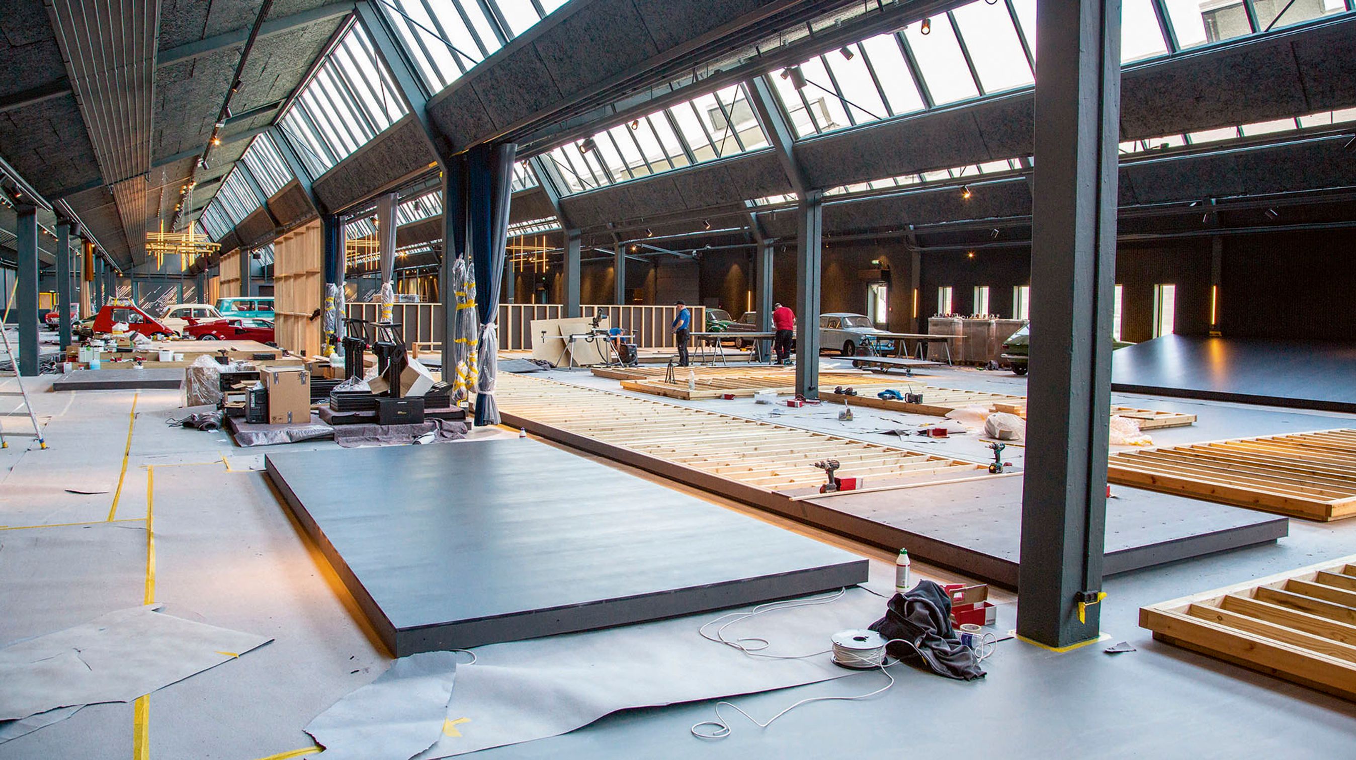 Det tager tid at indrette et nyt bilmuseum. Selve anlægsarbejdet tog godt halvandet år, men alt i alt var Haaning Collection fem år undervejs.