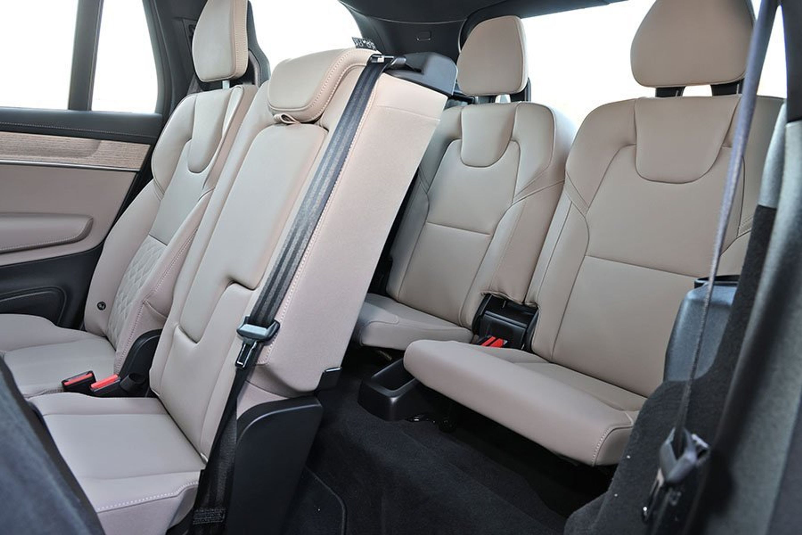 Tredje sæderække i en Volvo XC90