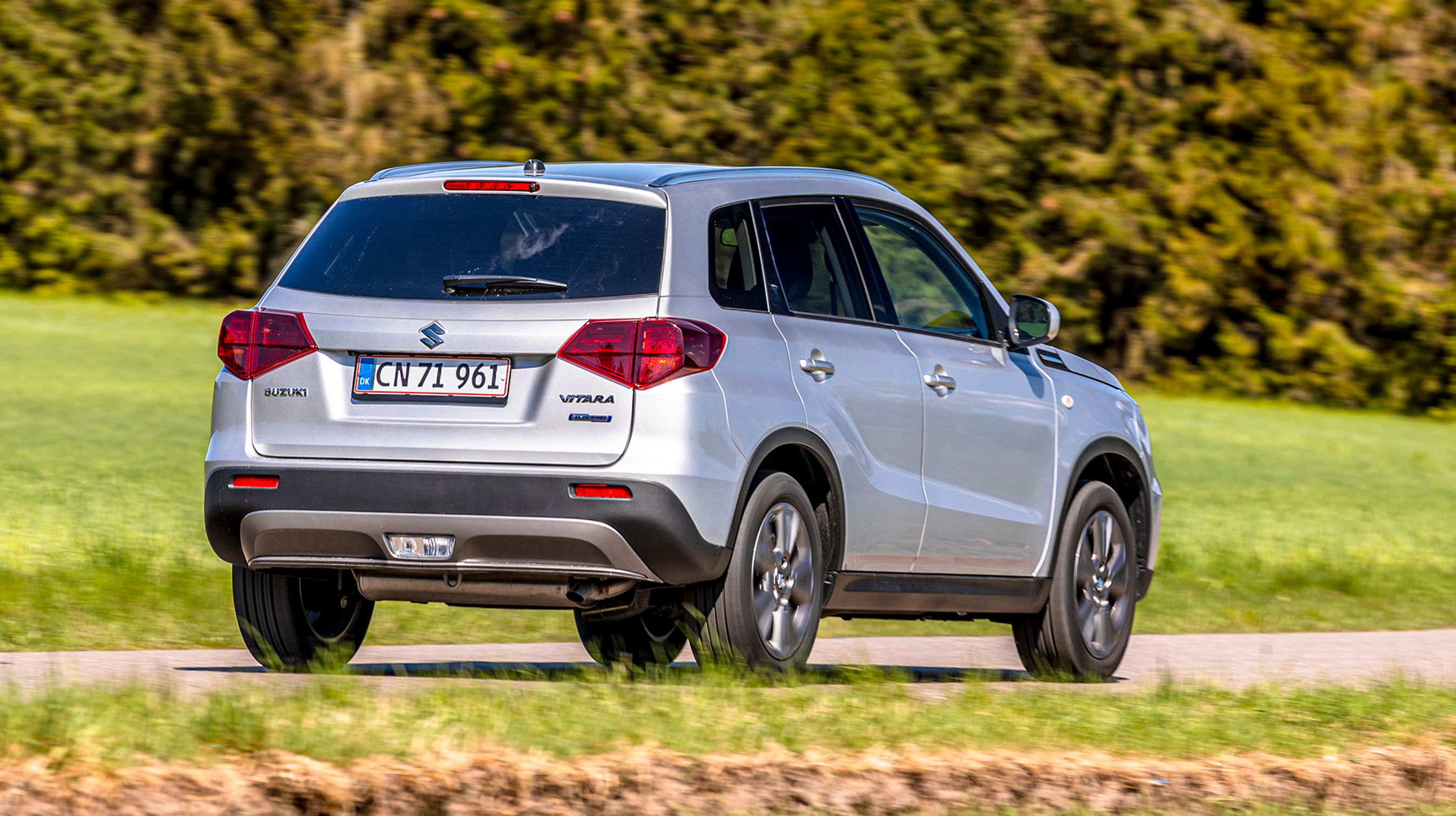 Denne udgave af Suzuki Vitara må trække op til 1.200 kg.