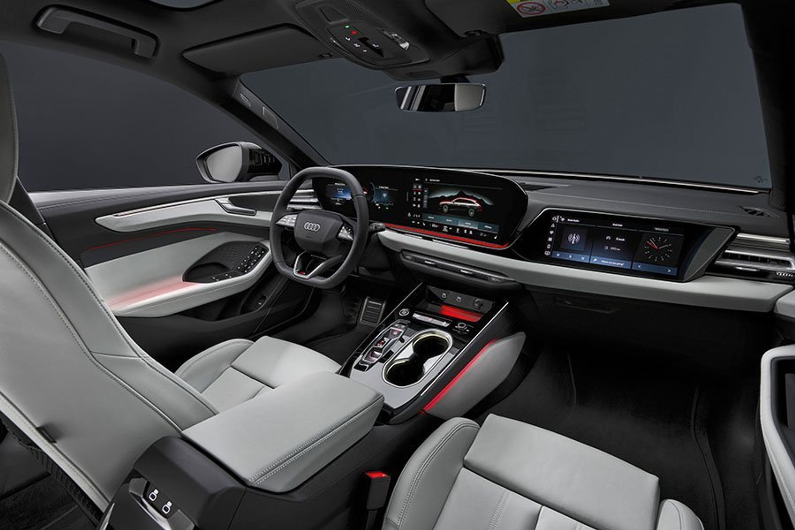 Kabinen i en Audi A6 Avant