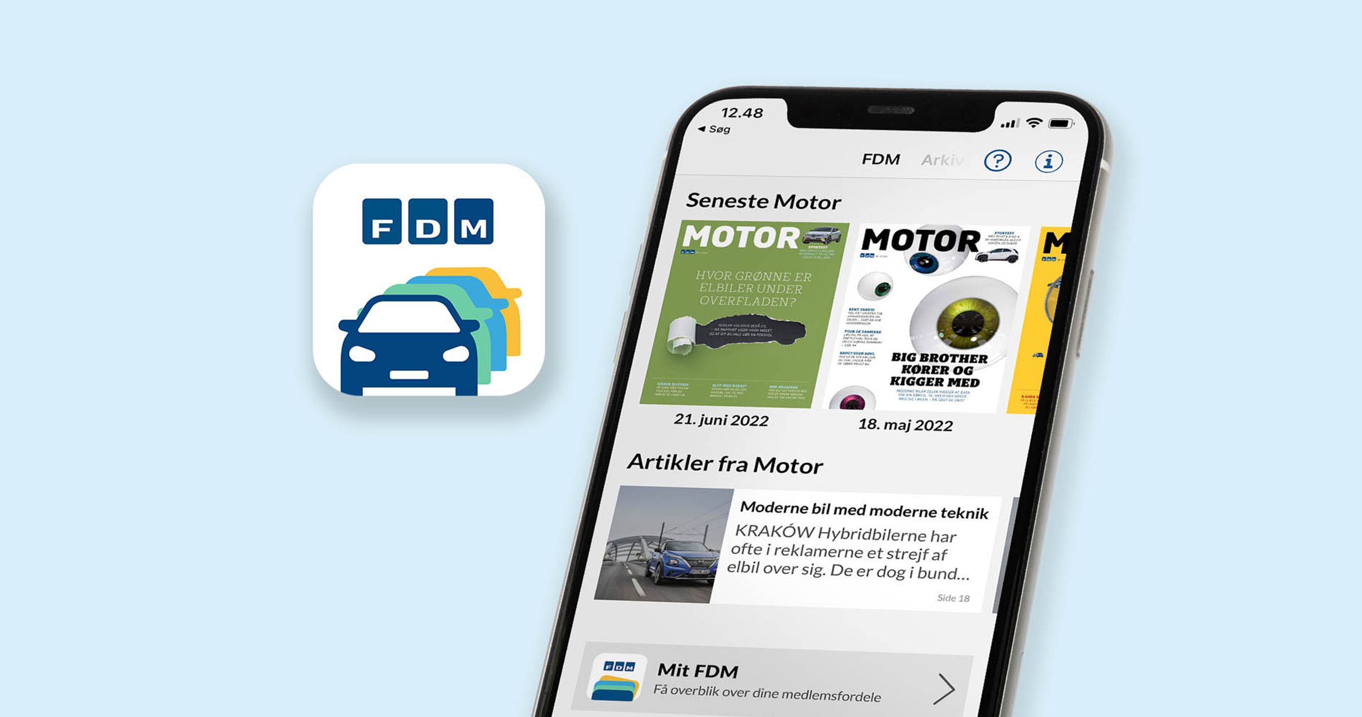 Ny FDM-Motor-app