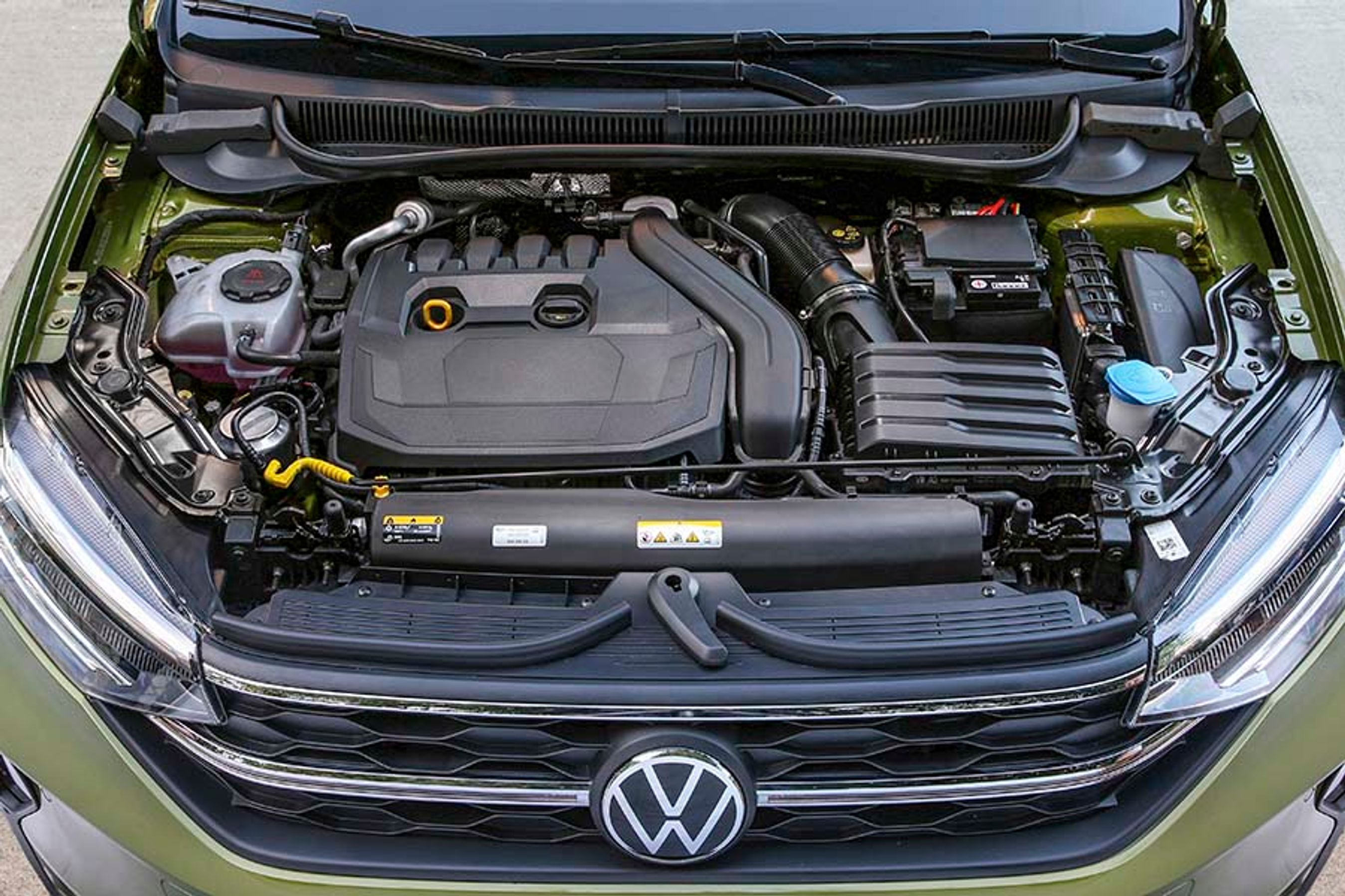 Der er på ingen måde kommet moderne hybridteknik eller lignende med i en Taigo, der kun fås med benzinmotorer på 1.0 eller 1.5 liter. På den måde er Taigo en ret traditionel bil.