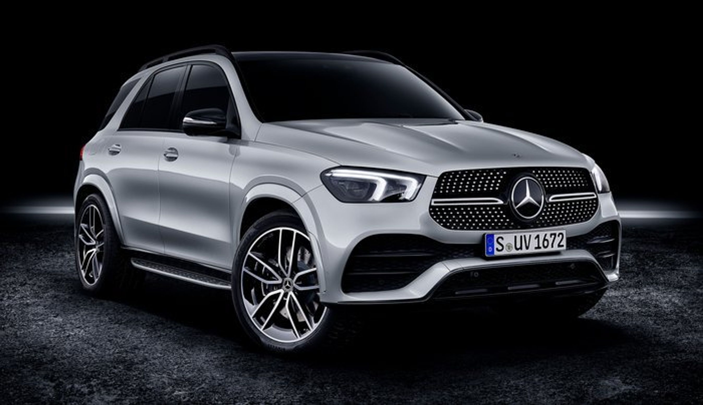 Mercedes-Benz GLE forfra.