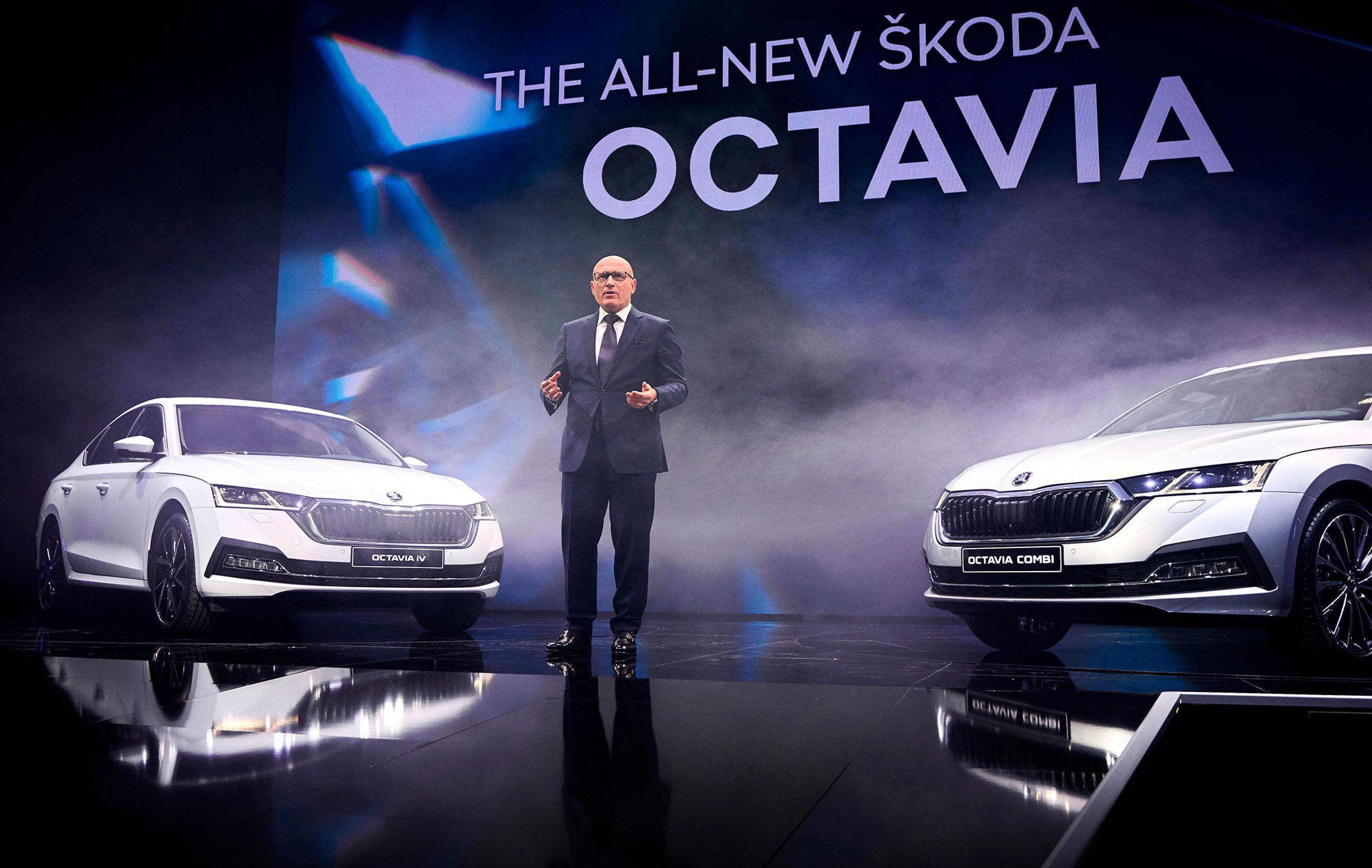 Verdenspremieren på den nye Octavia fandt sted hjemme i Tjekkiet.