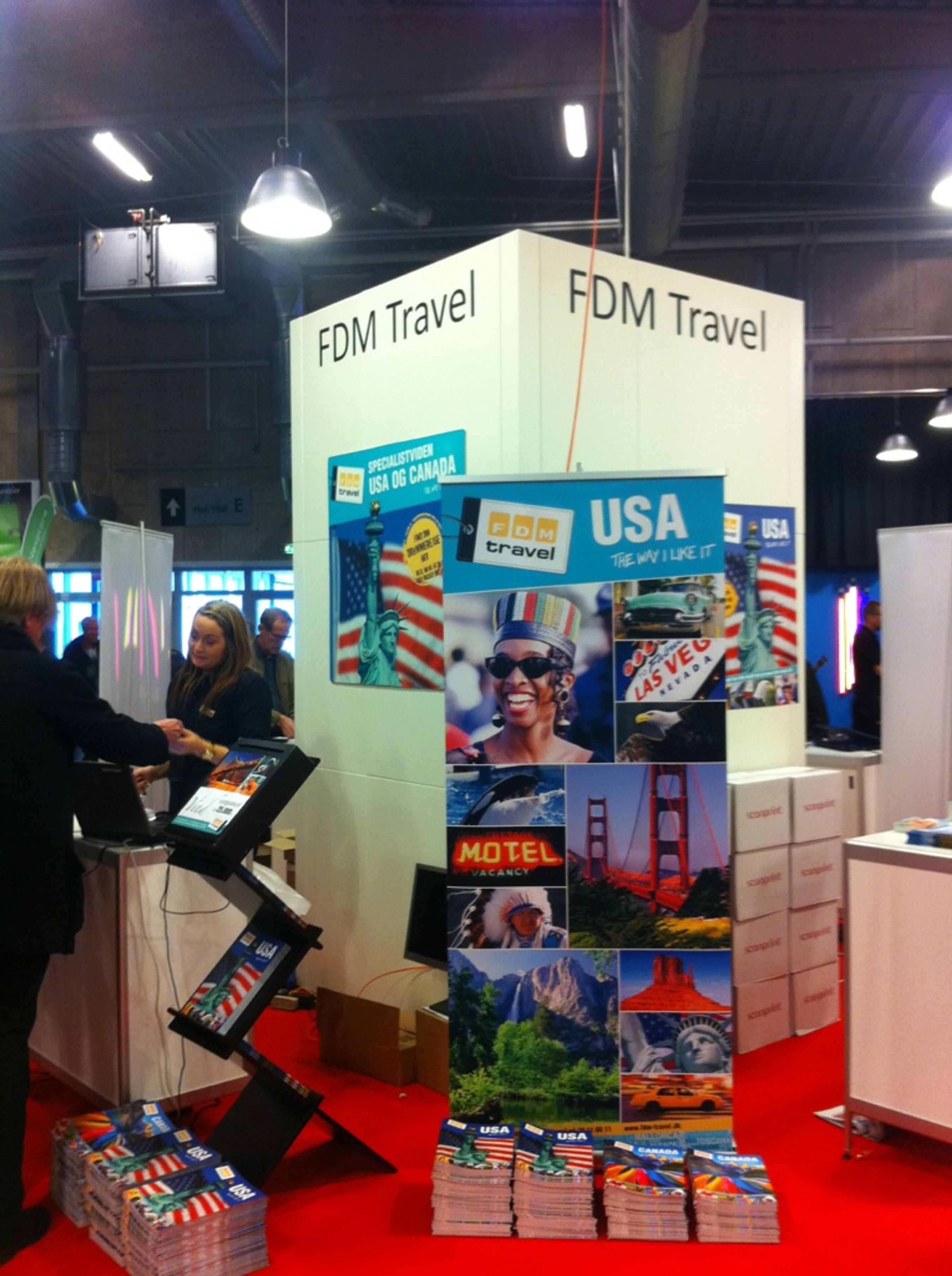 Både FDM og FDM travel er til stede på den store feriemesse i Herning i weekenden.