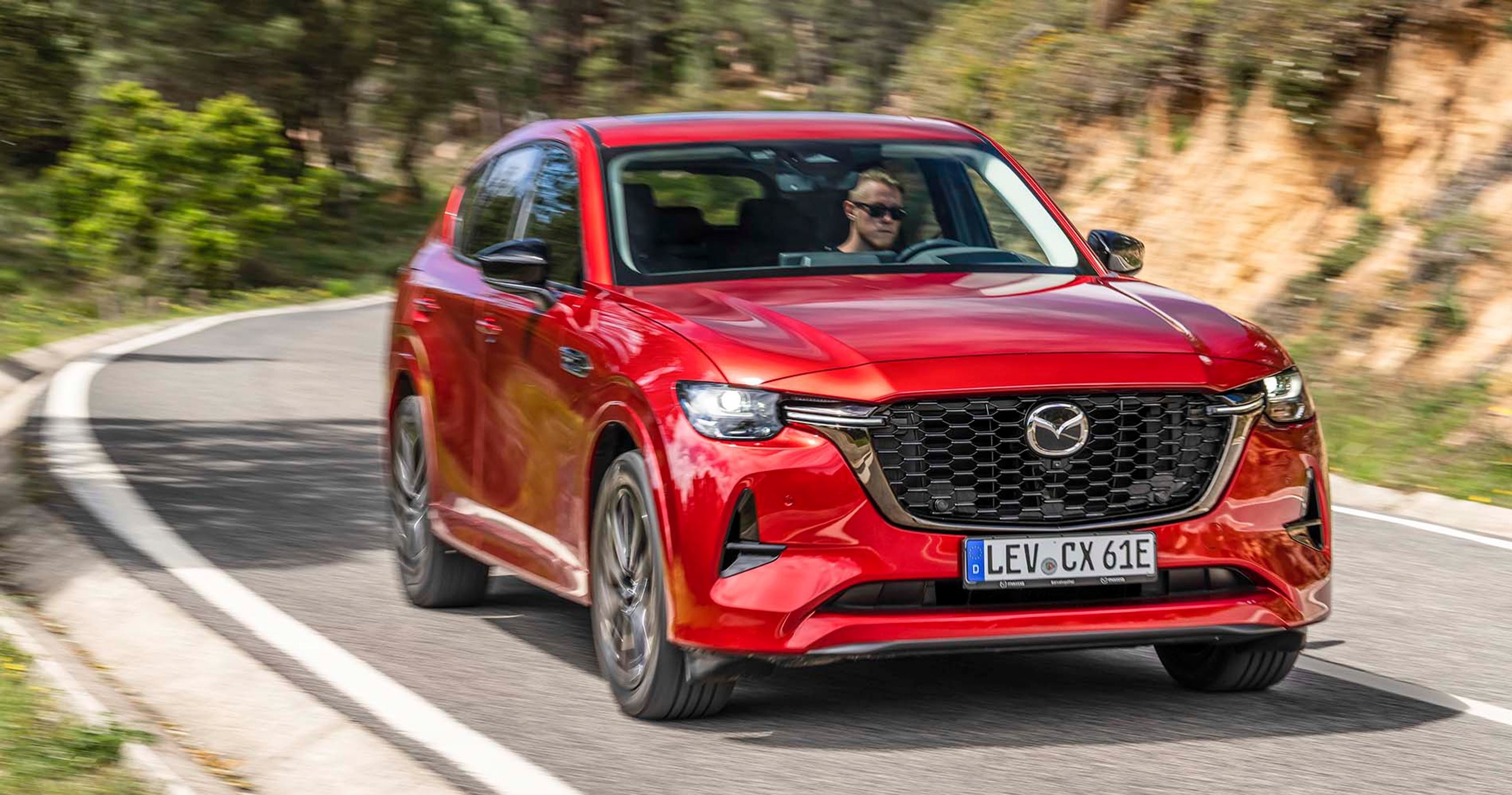 Mazda CX-60 set forfra