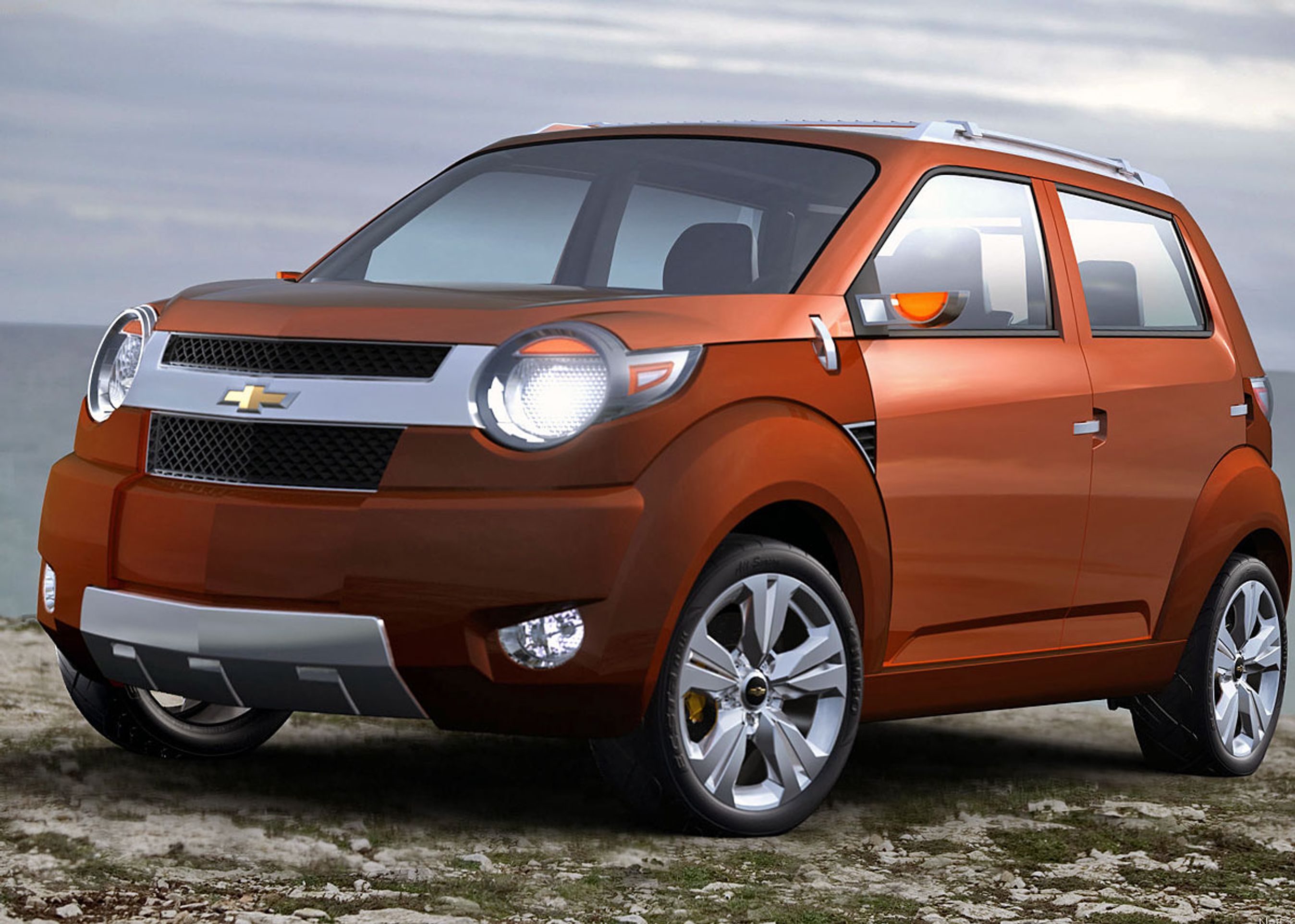 Chevrolet Trax er en konceptbil fra 2007, der måske kan være inspiration for en evt. Chevrolet-udgave af Mokka.