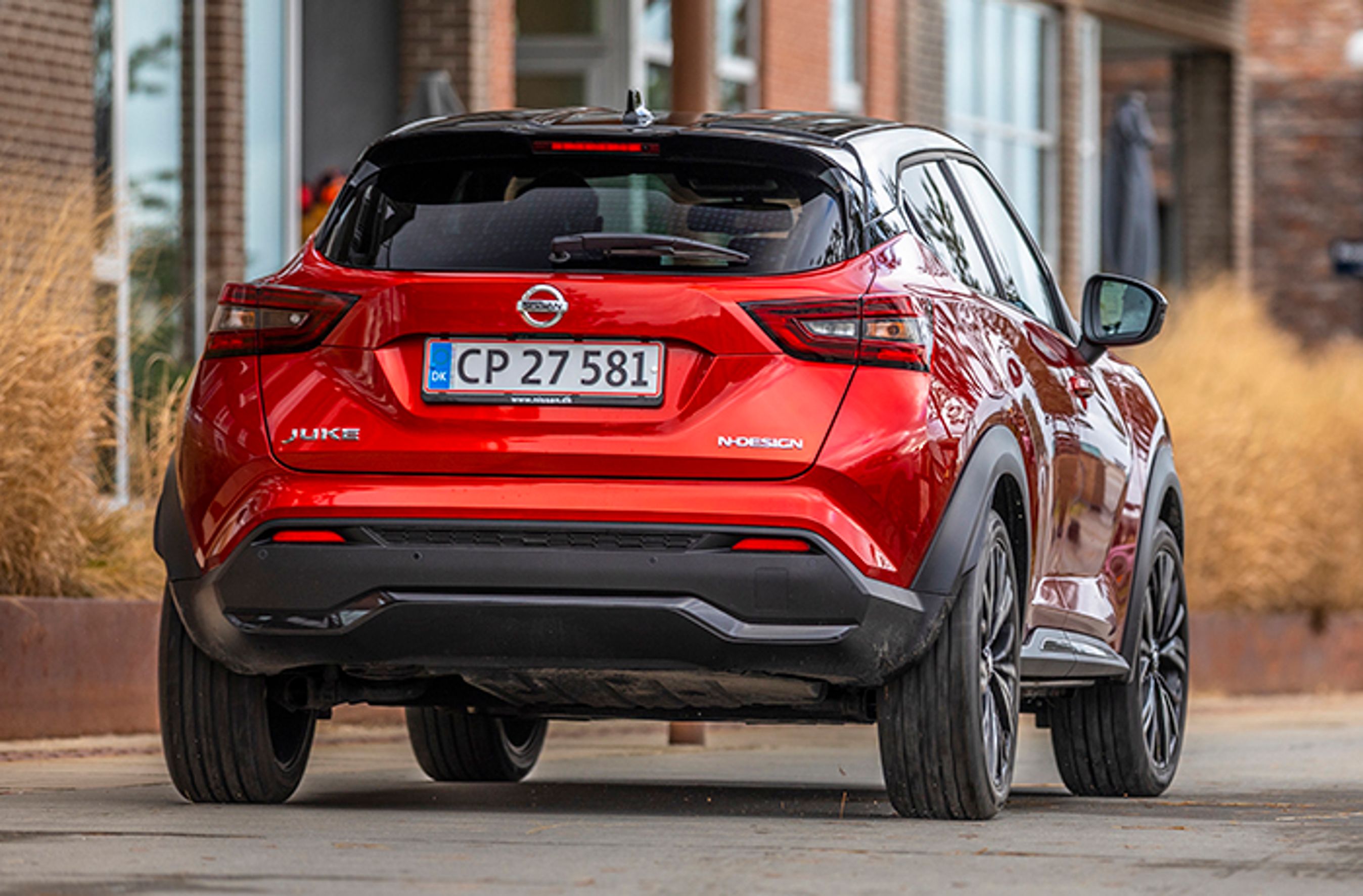 Nissan Juke set bagfra