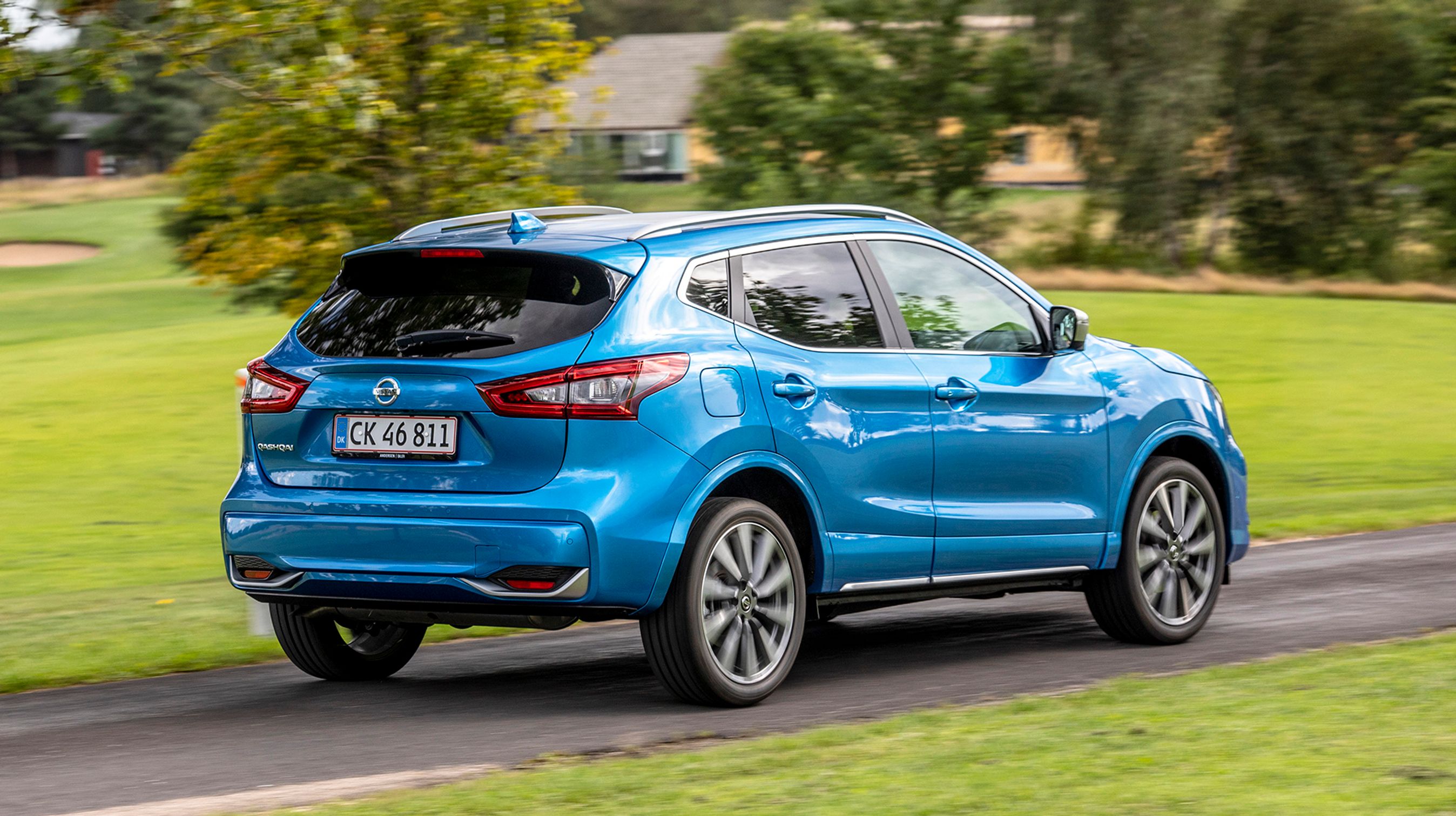 Nissan Qashqai er Danmarks mest populære SUV. Nu fås den med adaptiv fartpilot.