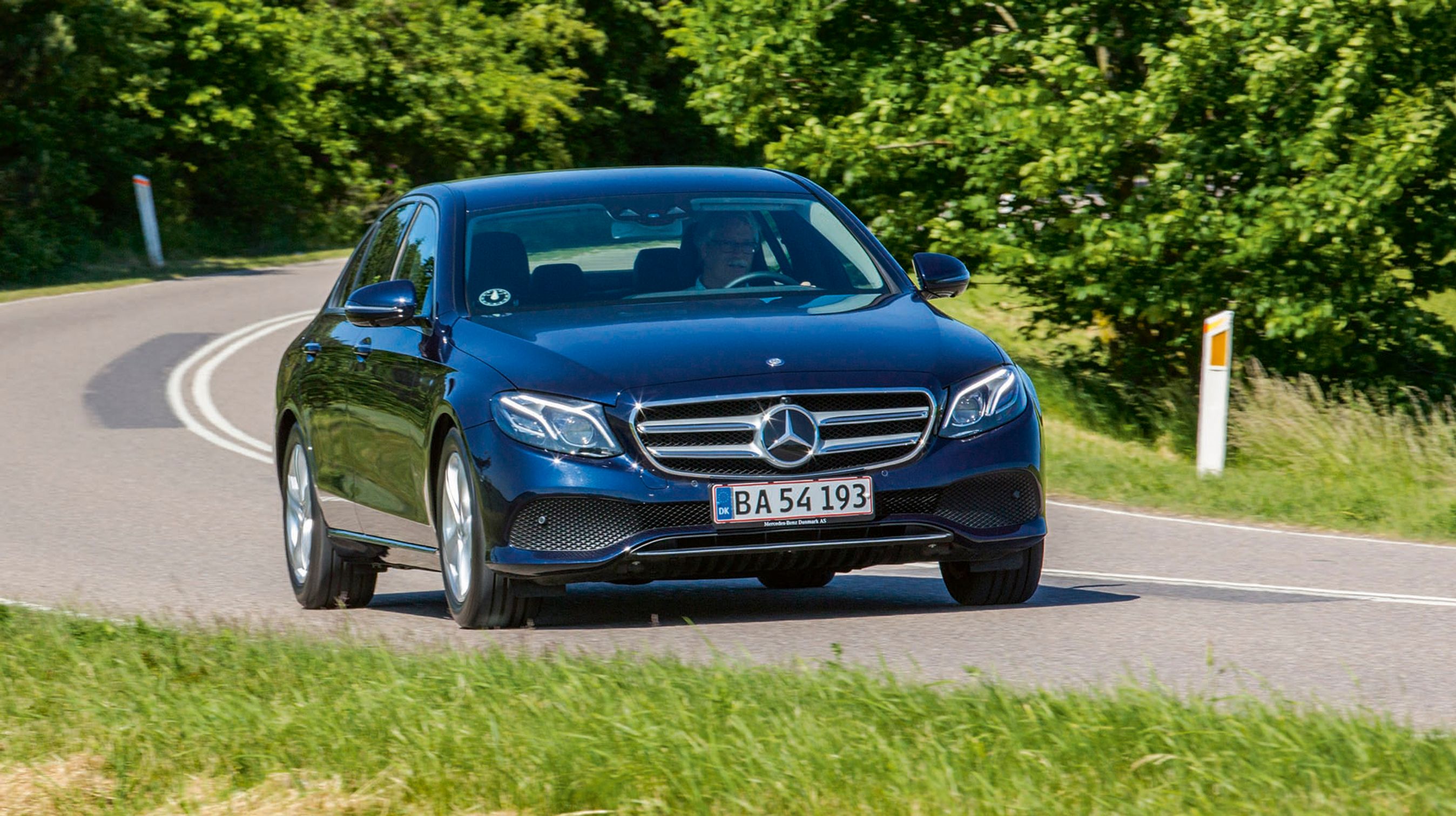 Mercedes E-klasse forfra