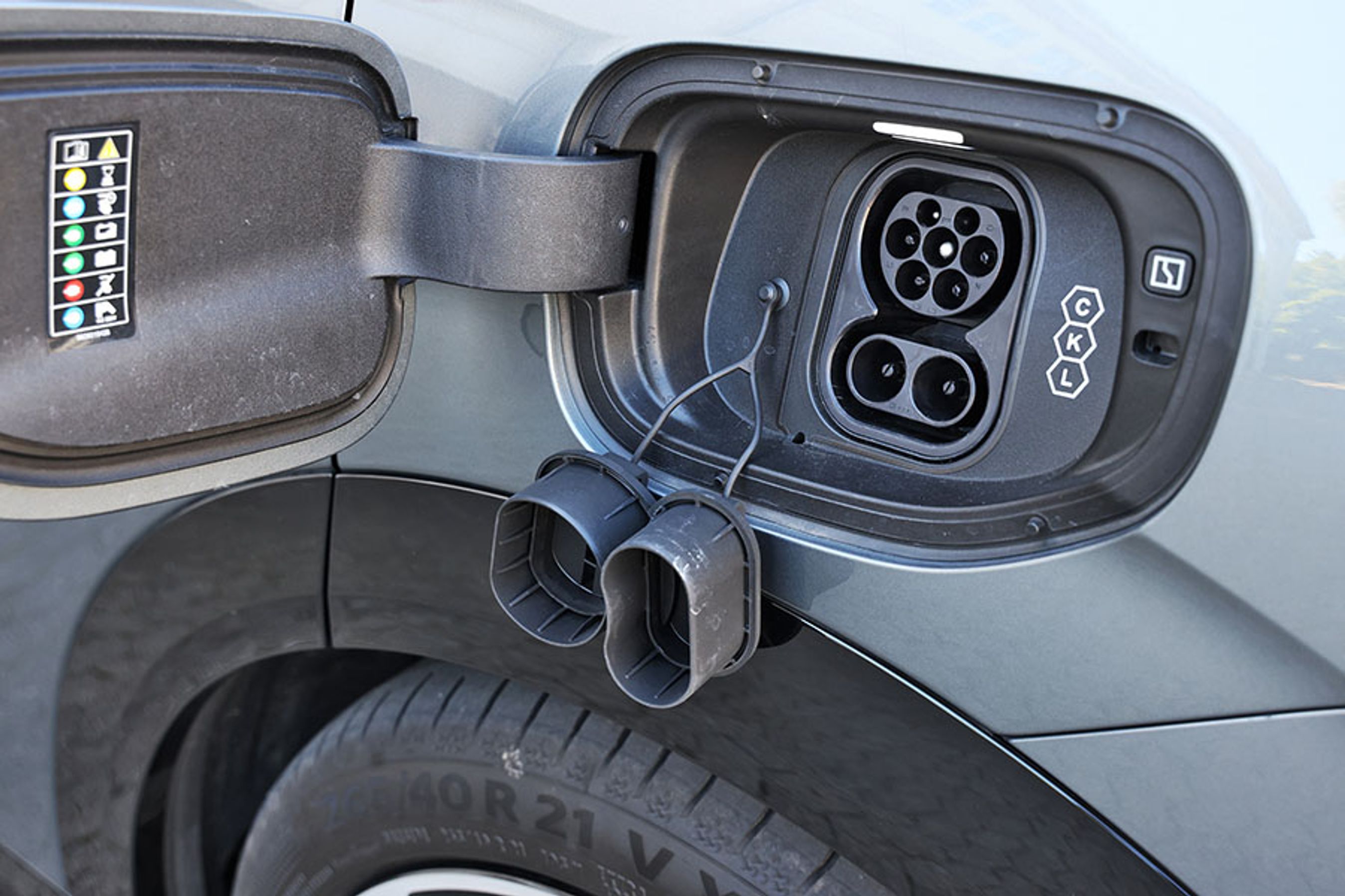 Ladestikket kan håndtere op til 360 kW lynladning.