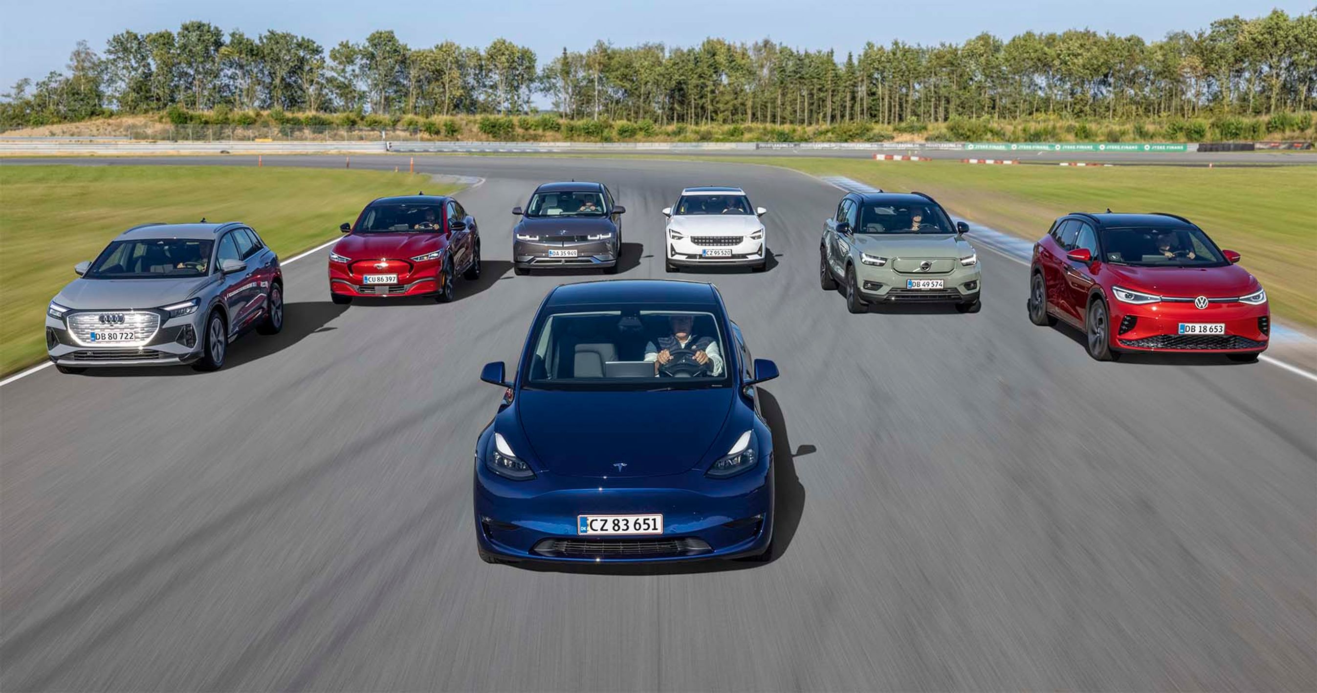 Gruppetest af elbiler