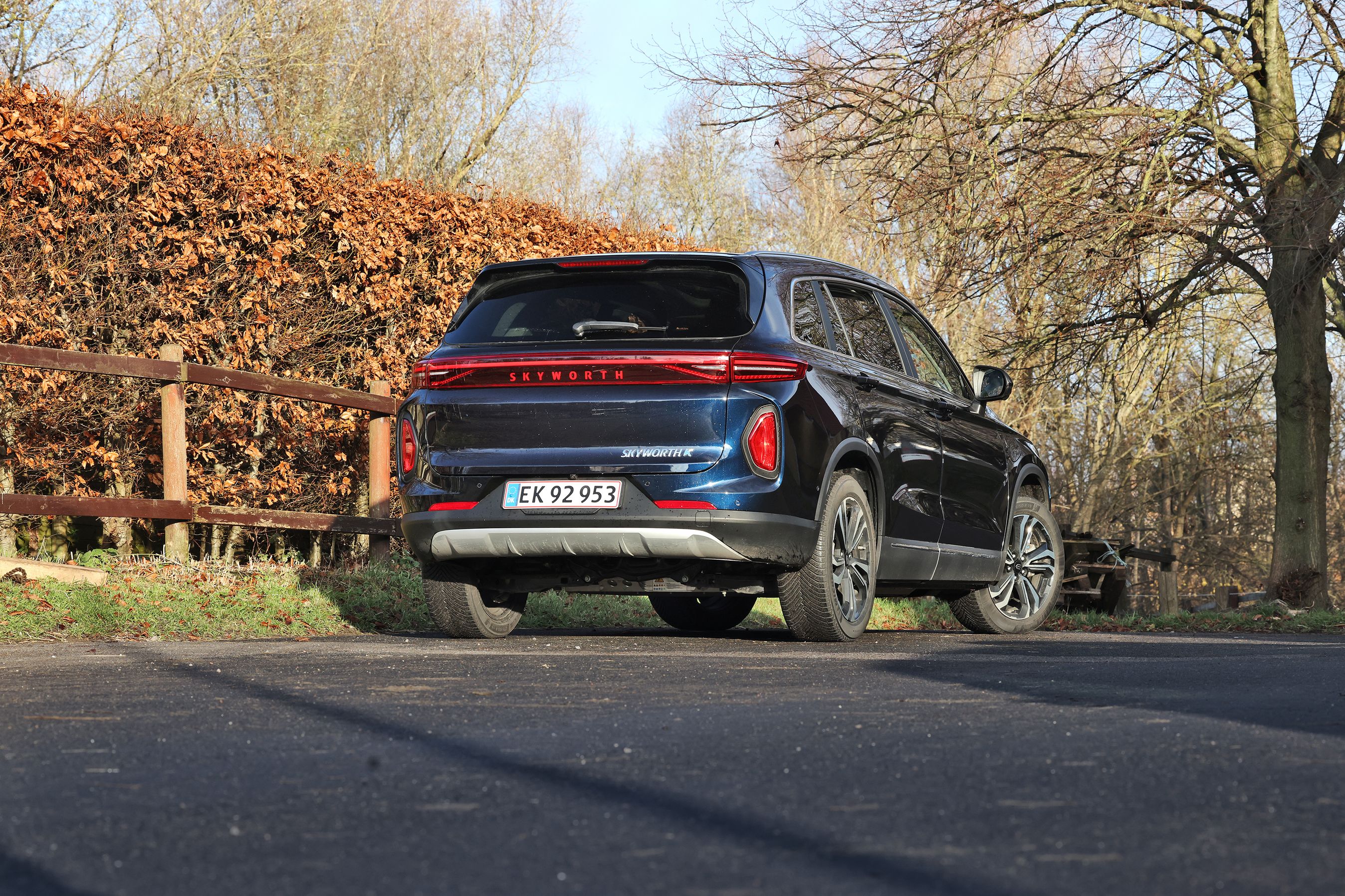 Elbilen Skyworth K set bagfra