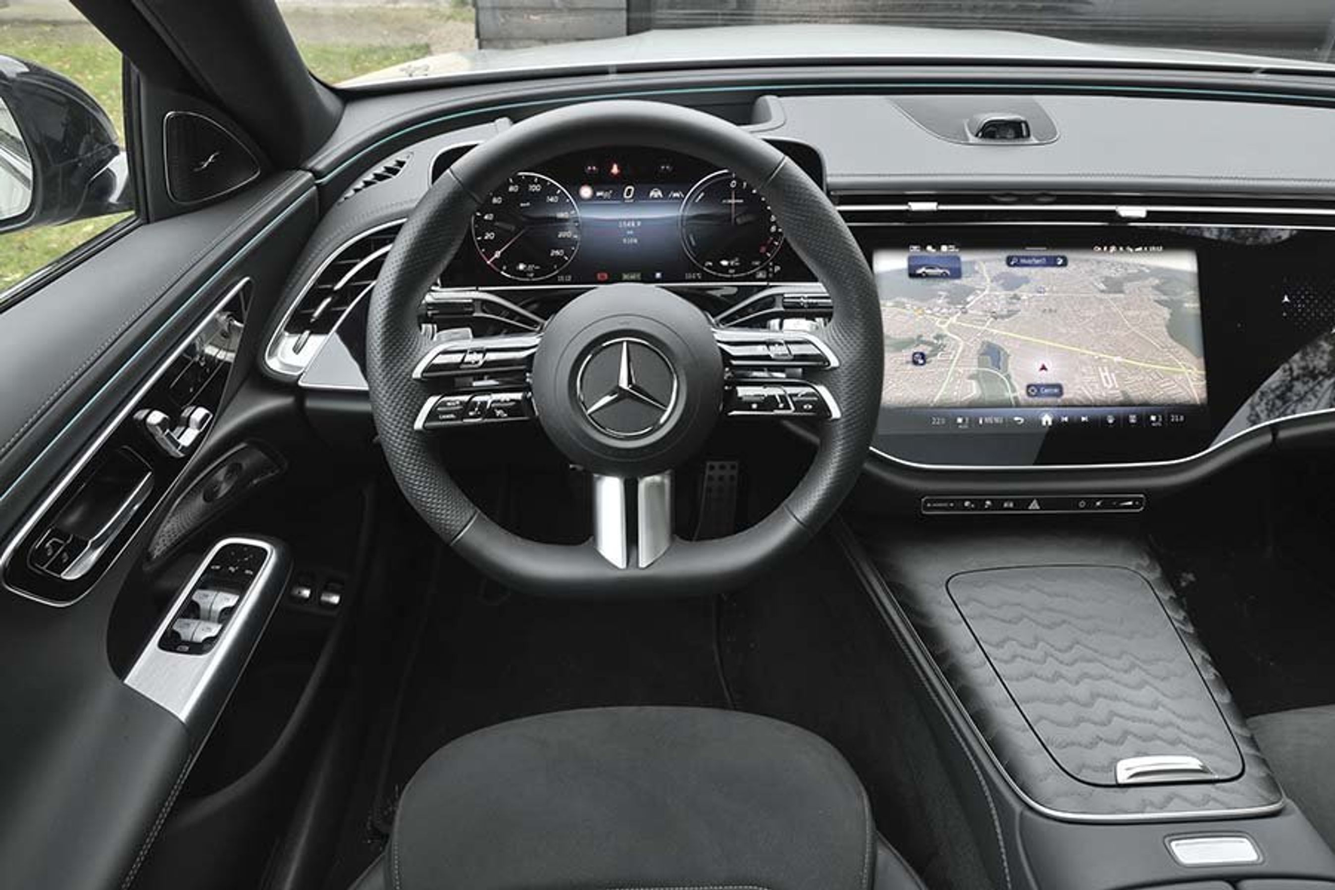 Kabinen i en Mercedes-Benz E-klasse