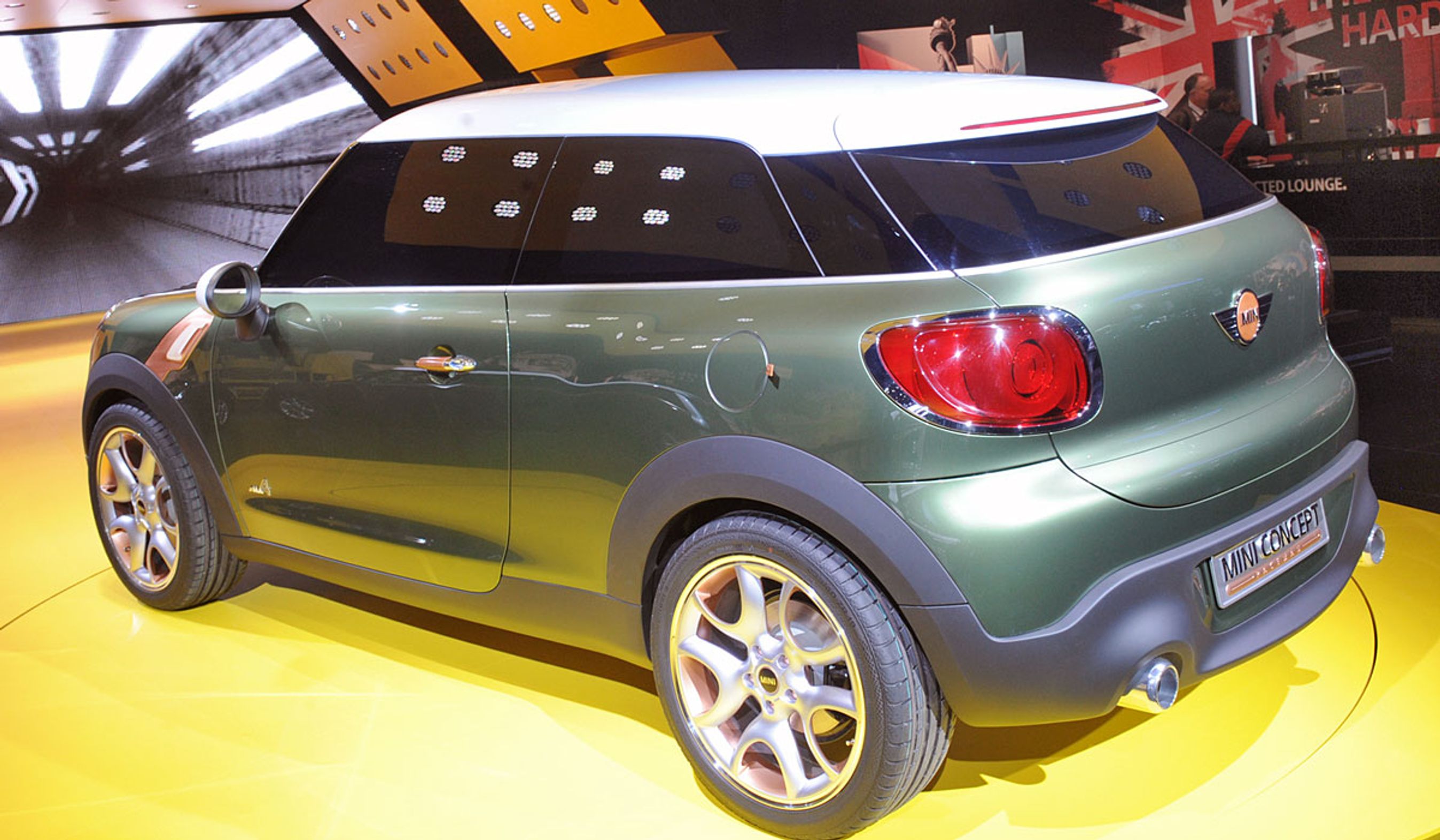 Mini Paceman har premiere i Detroit 2011.