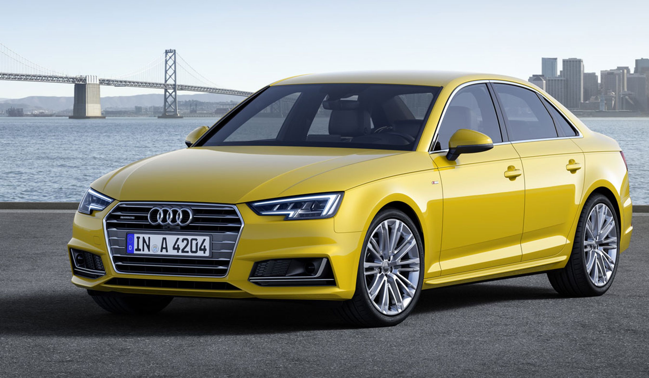 Audi A4 i 2015-udgaven.