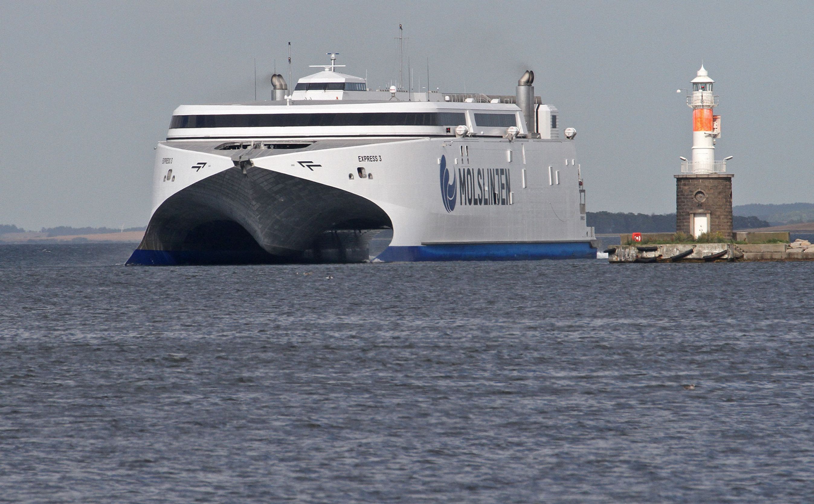 Molslinjen rykker fra centrum af Aarhus til Østhavnen længere mod sydøst.