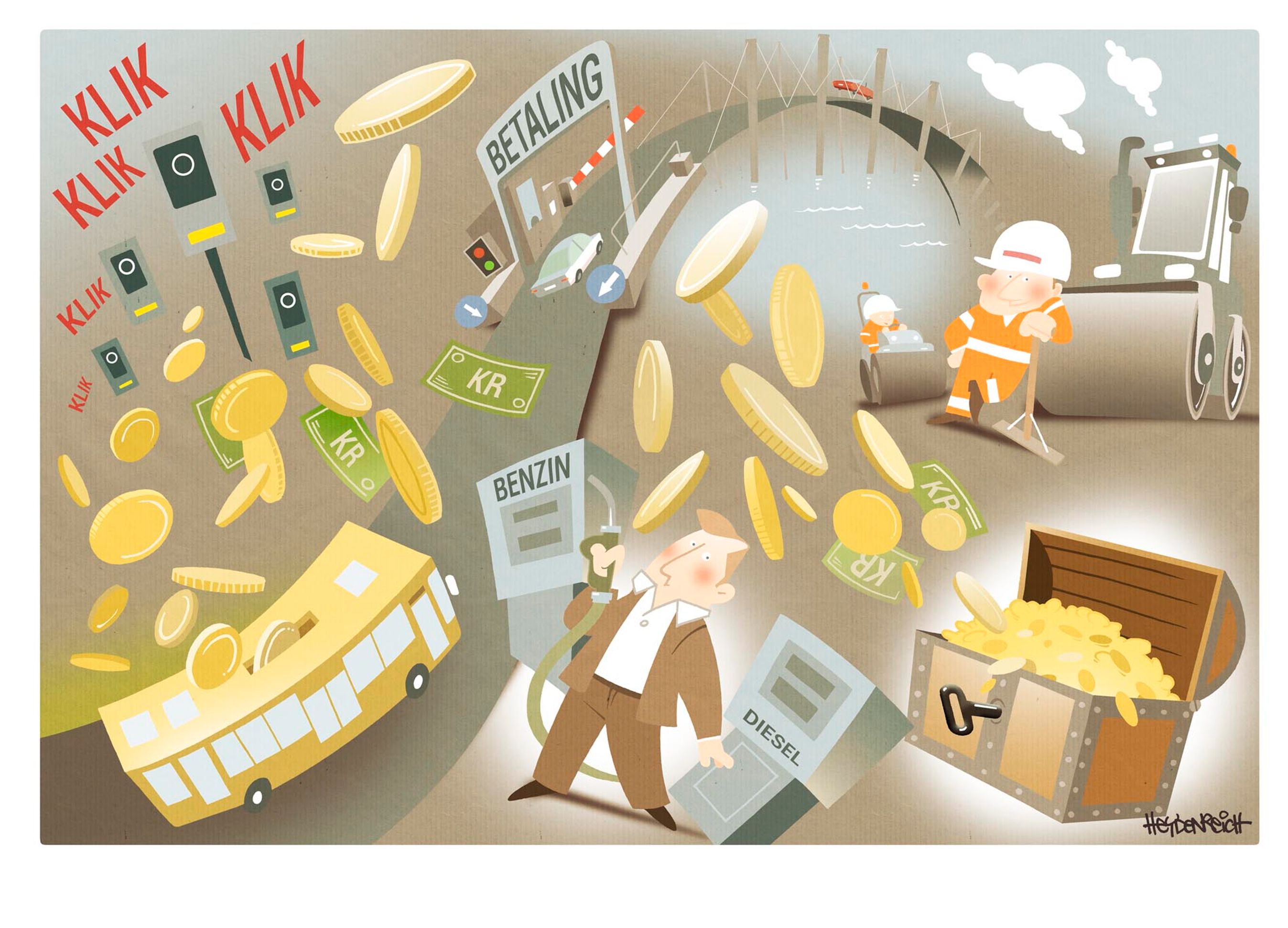 Sådan prioriterer partierne trafikken