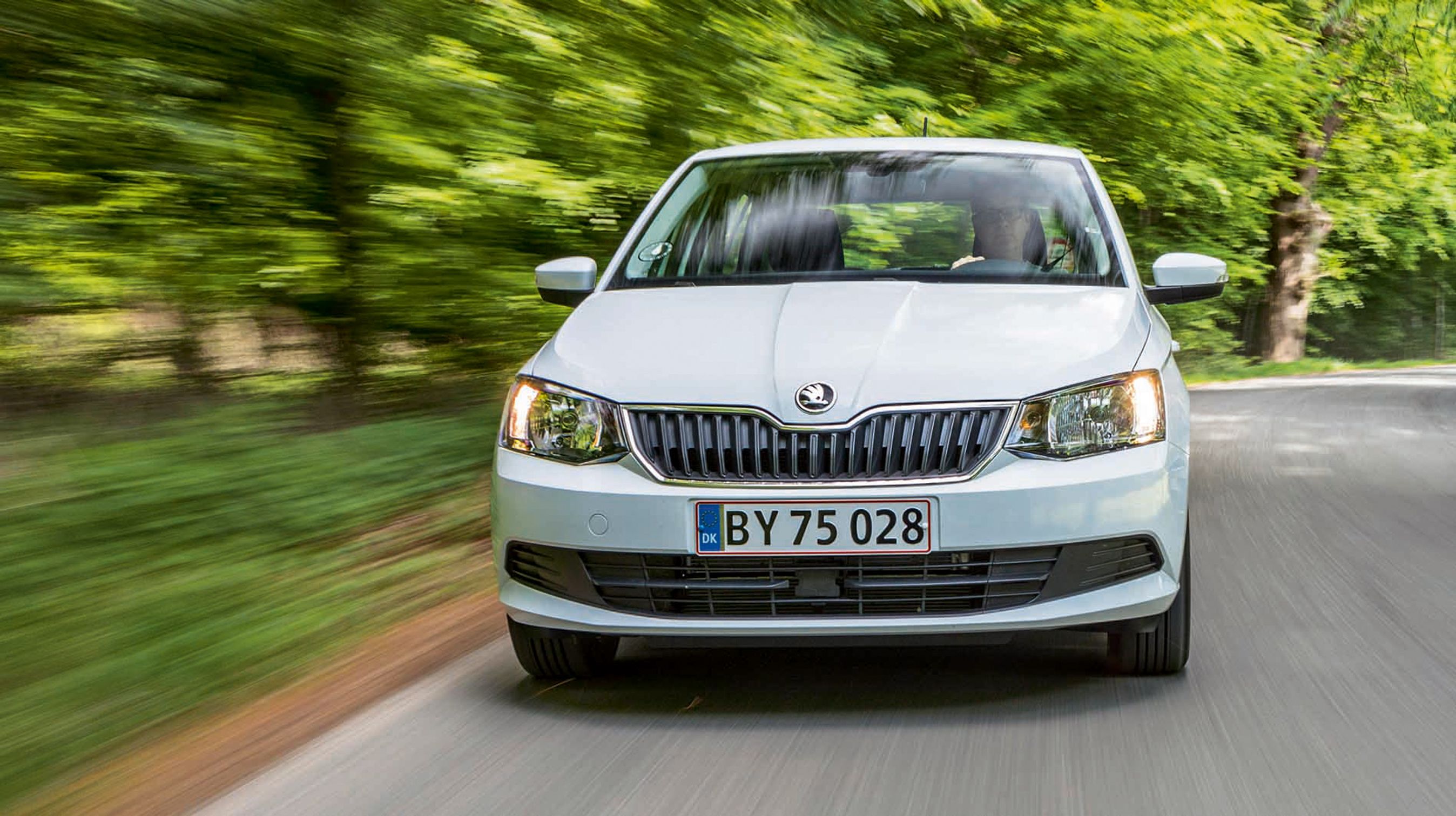 Skoda Fabia forfra