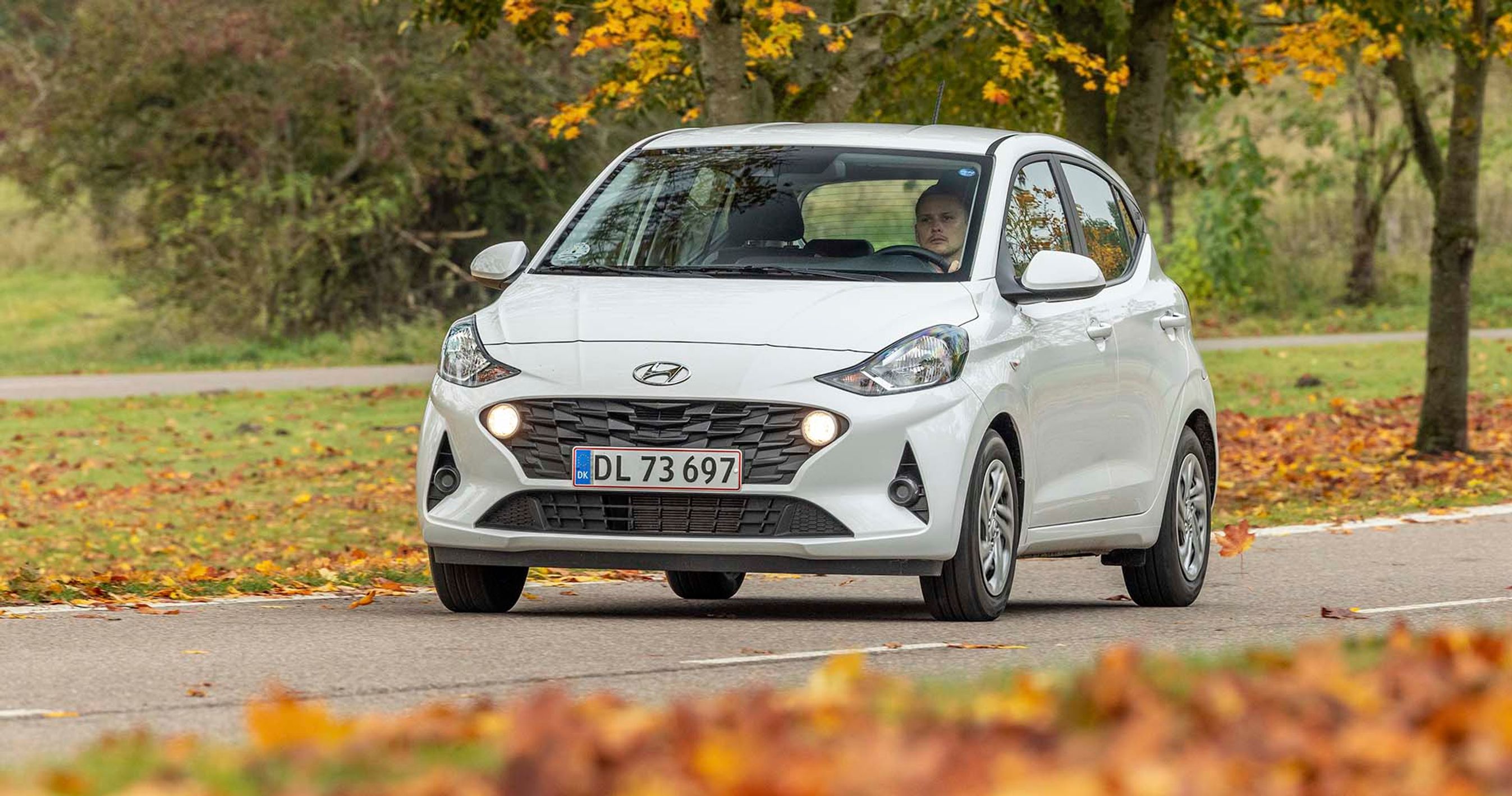 Hyundai i10 set forfra