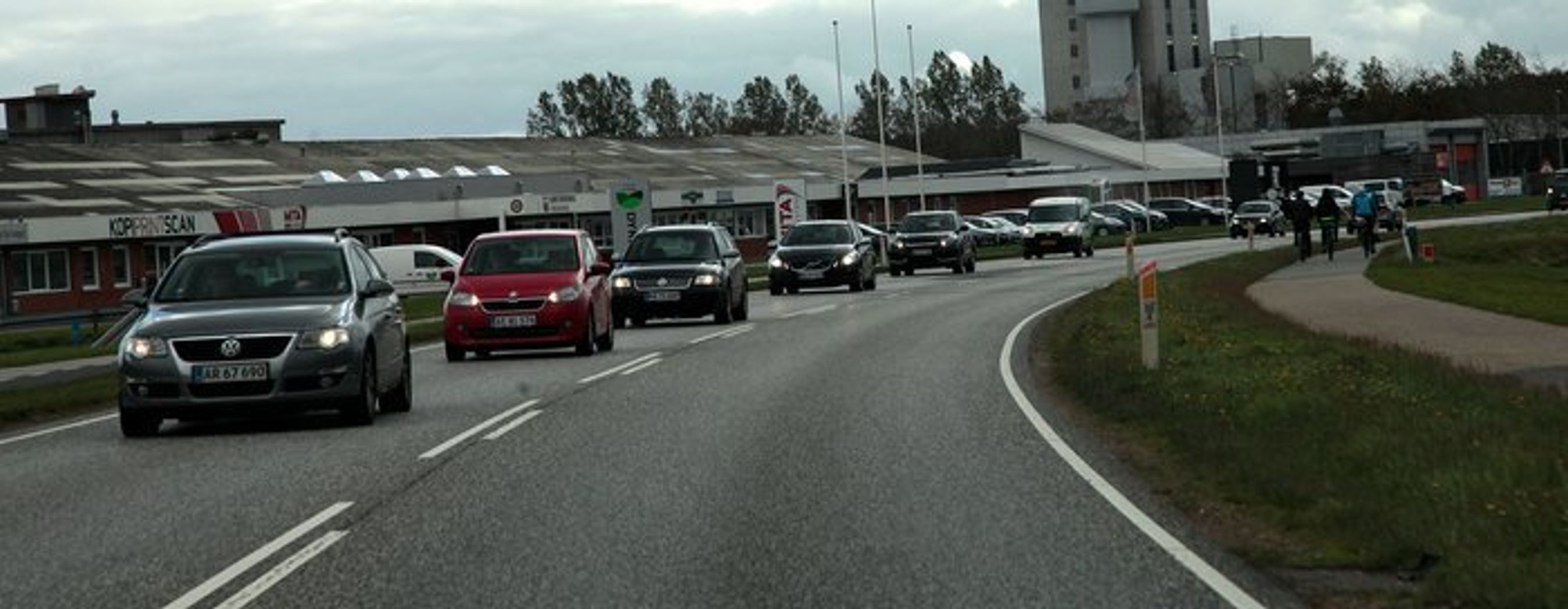 Ringvejen i Holstebro.