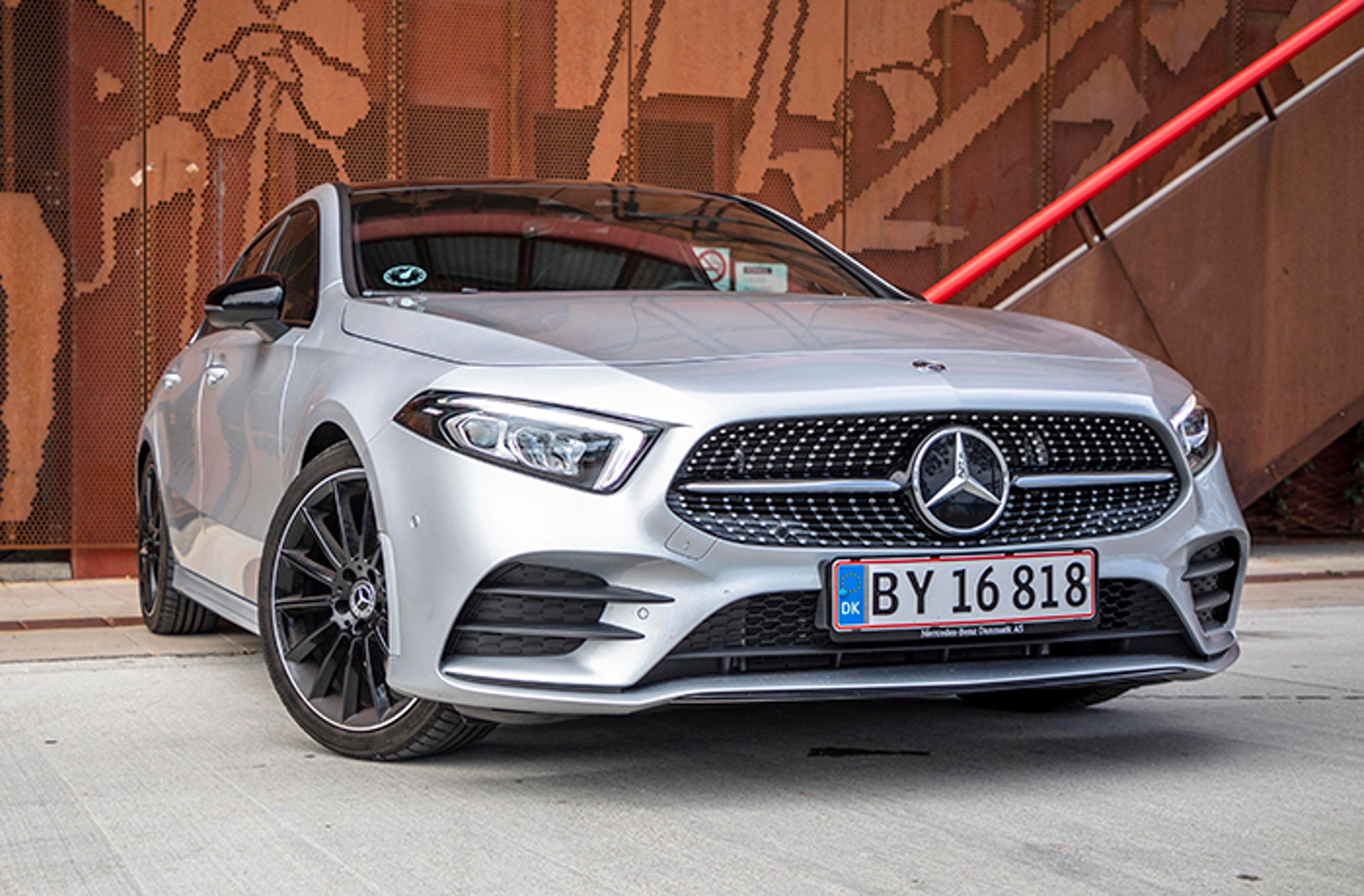 Mercedes-Benz A-klasse fronten
