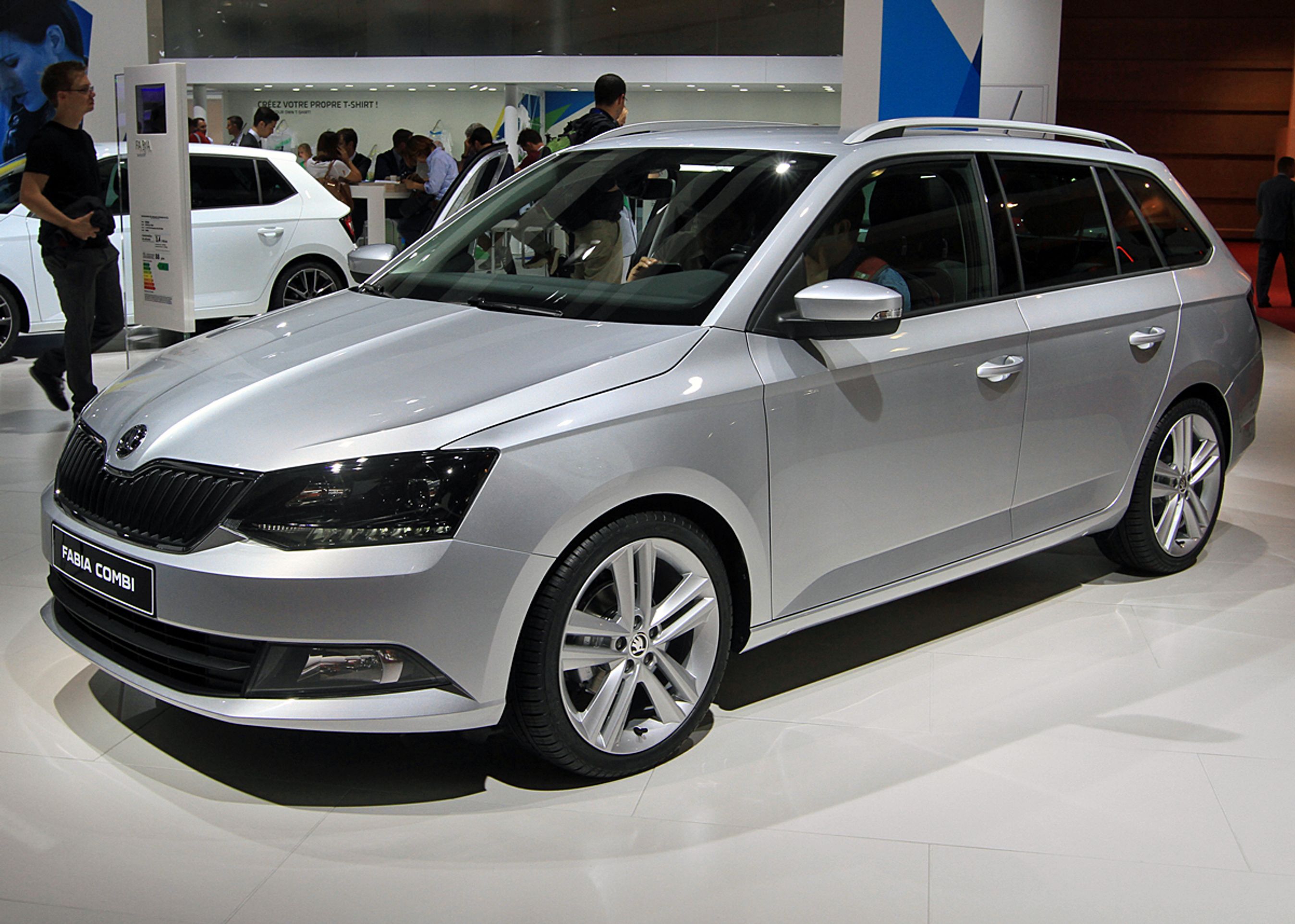 Skoda Fabia som stationcar har samme stramme design som den femdørs. Foto: Torben Arent, FDM