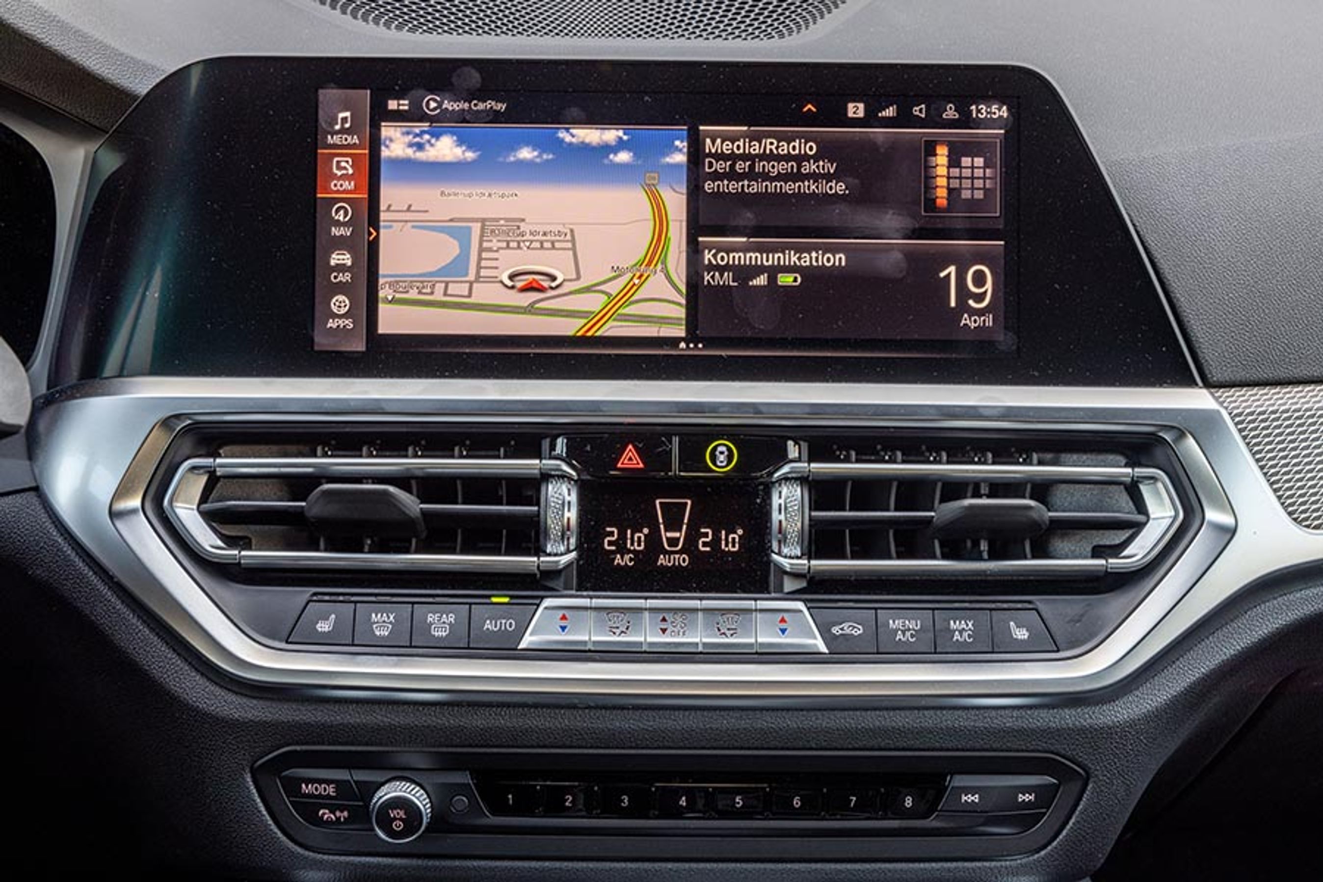 De nyeste BMW-modeller har fået version 8, men 2-serien kører stadig med BMW's nu udgående iDrive 7. Det er dog stadig et af de mest alsidige styresystemer på markedet. 