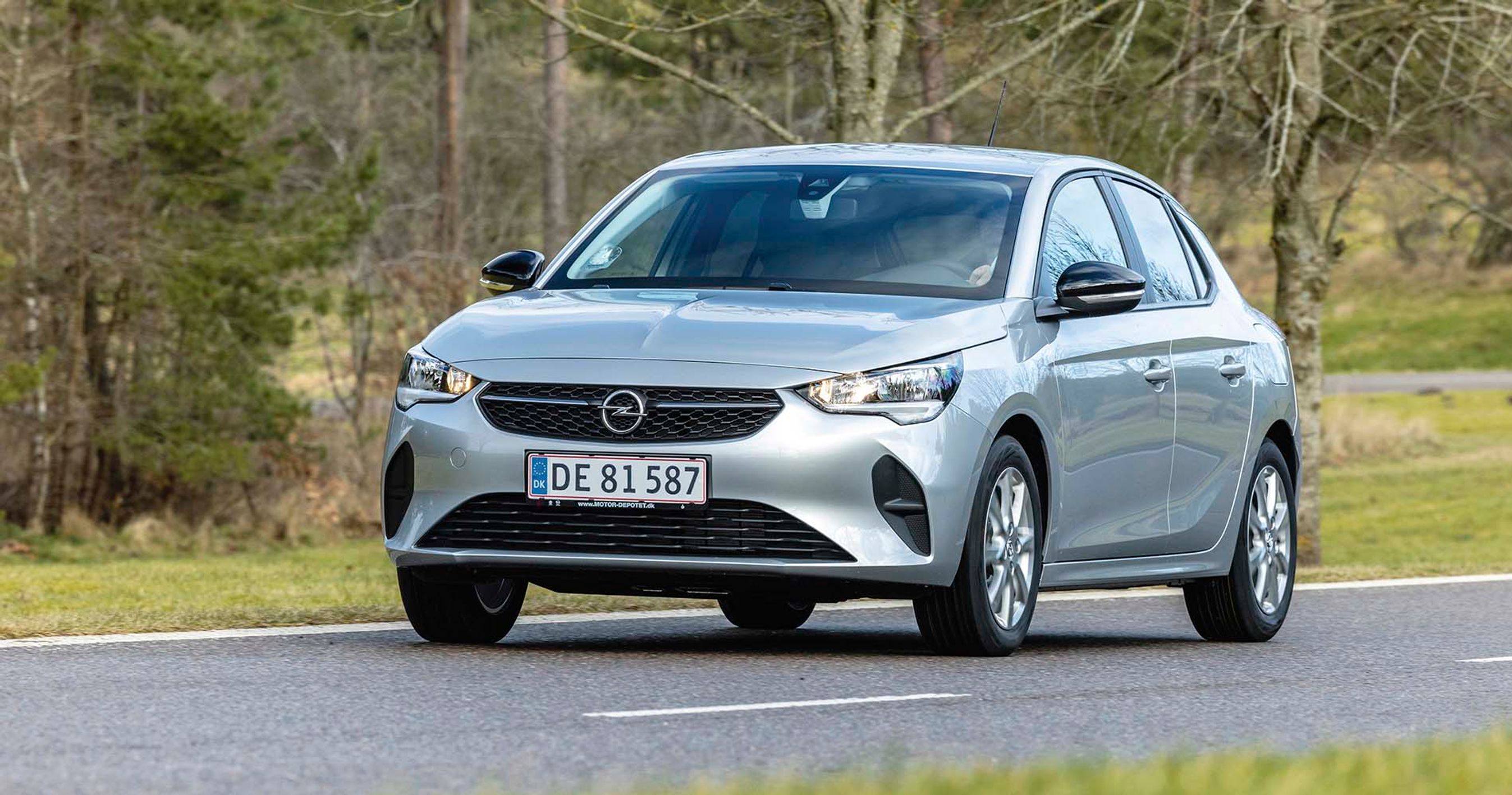 Opel Corsa set forfra