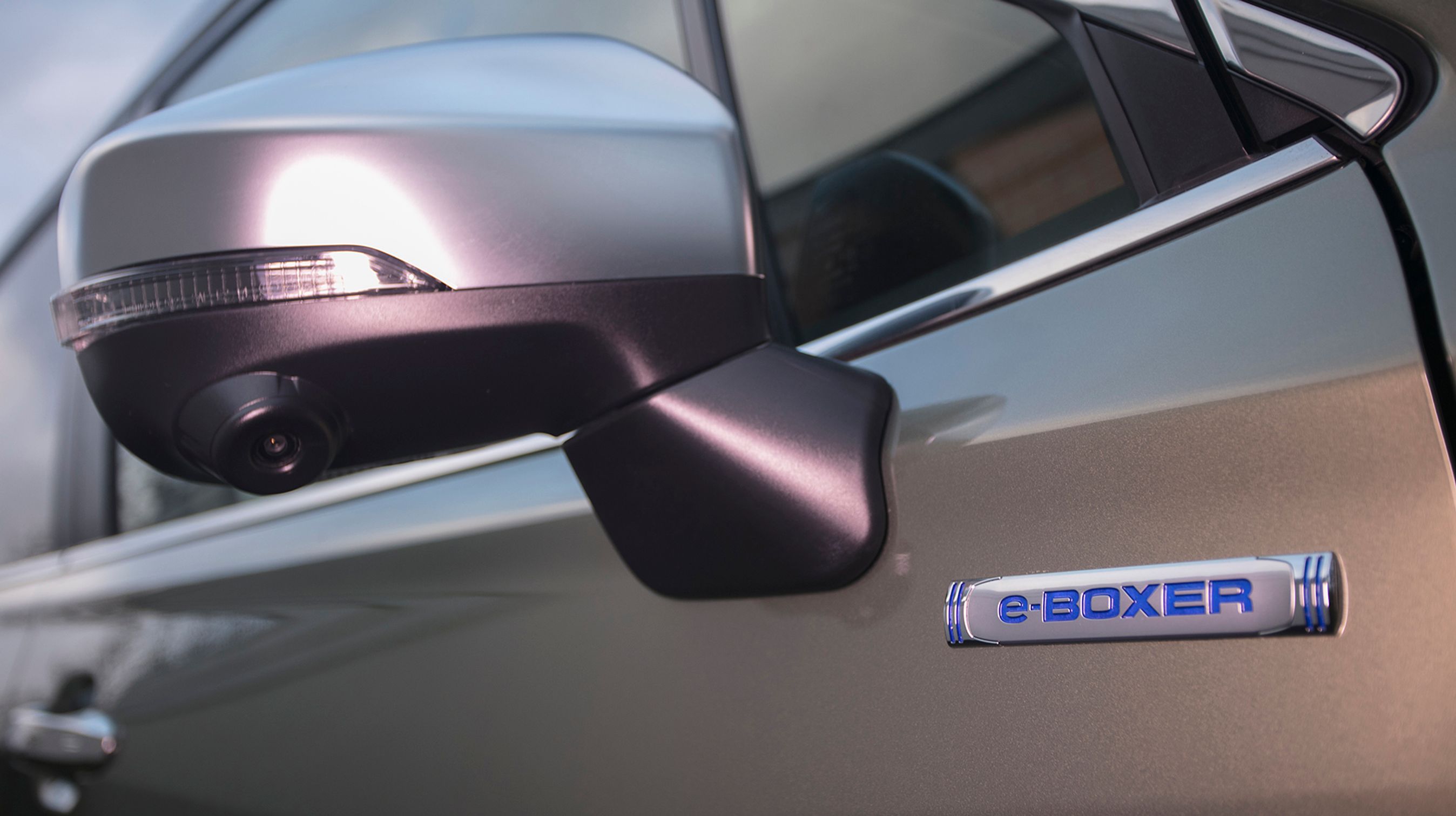 E-Boxer er navnet på den nye hybridteknik fra Subaru. Den dukker først op i denne Forester, men kommer siden til flere af de øvrige modeller.