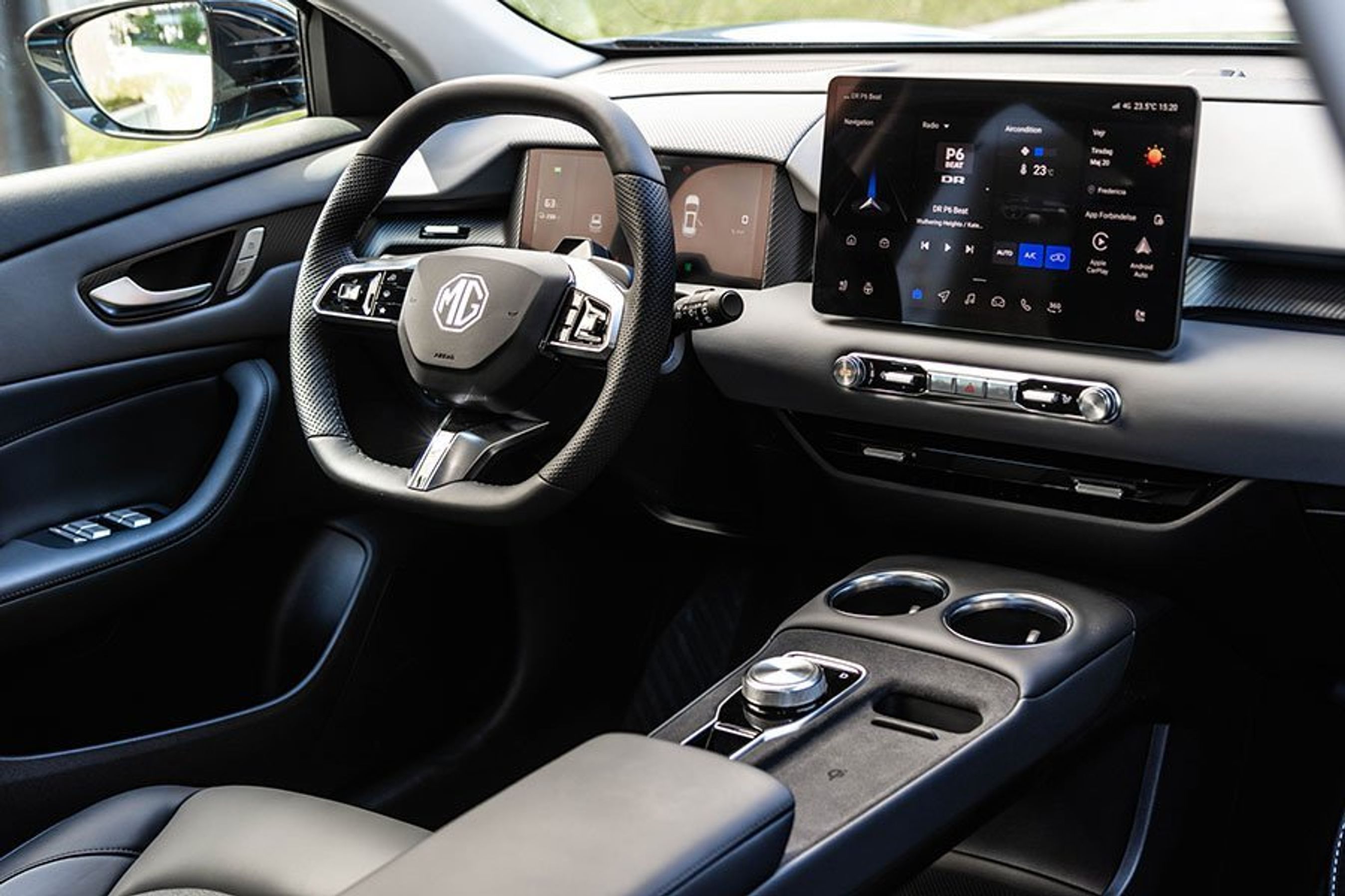 Førerplads i en MG S5