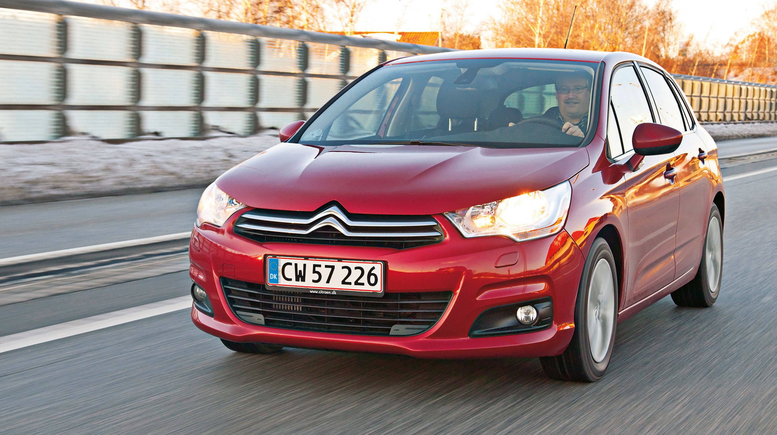 Citroën C4 set forfra