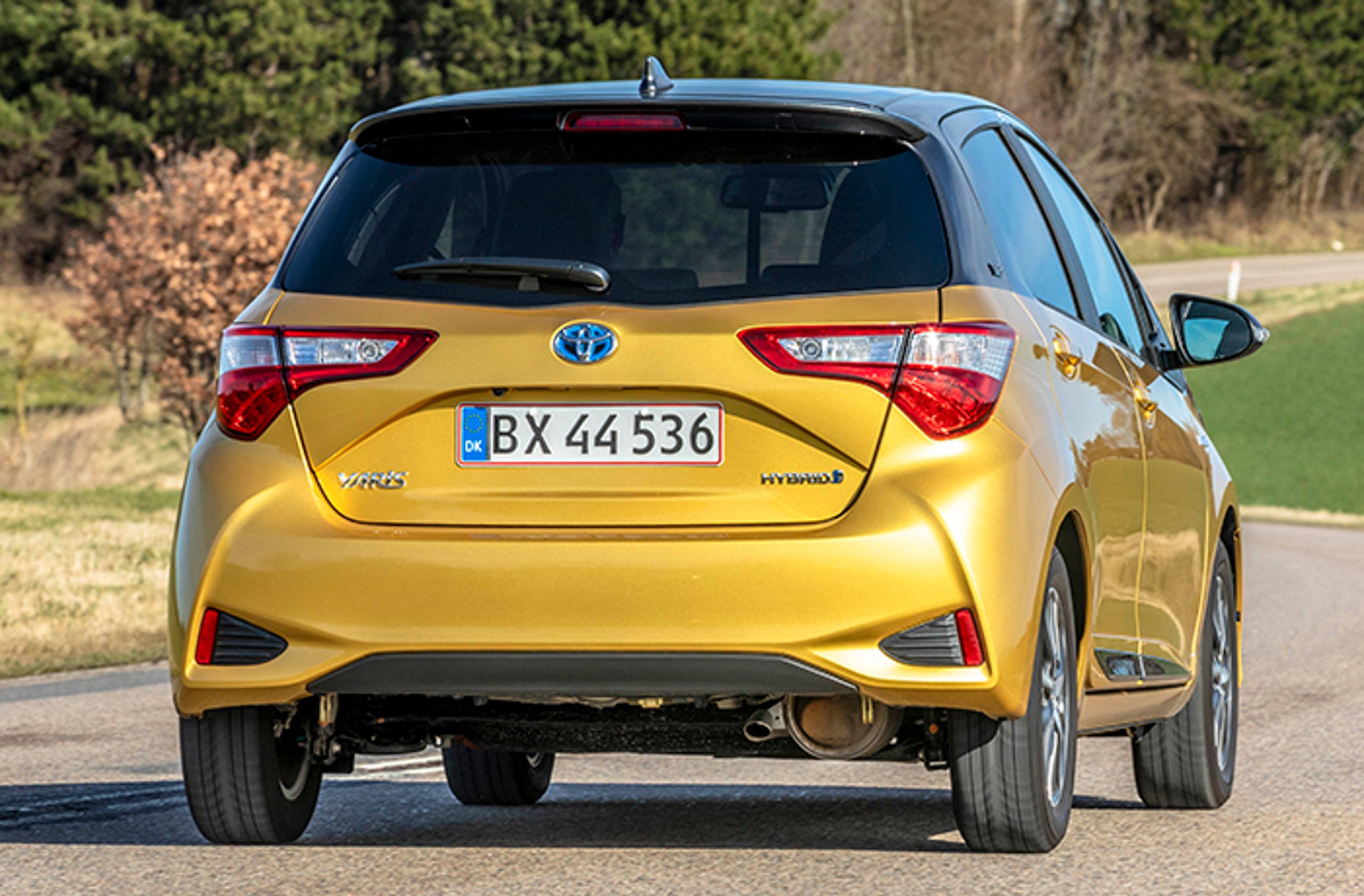 Toyota Yaris set bagfra