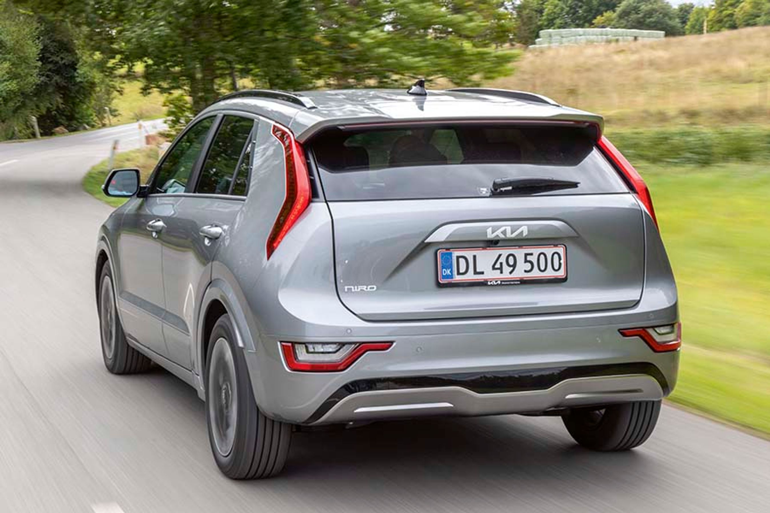 Kia Niro EV set bagfra