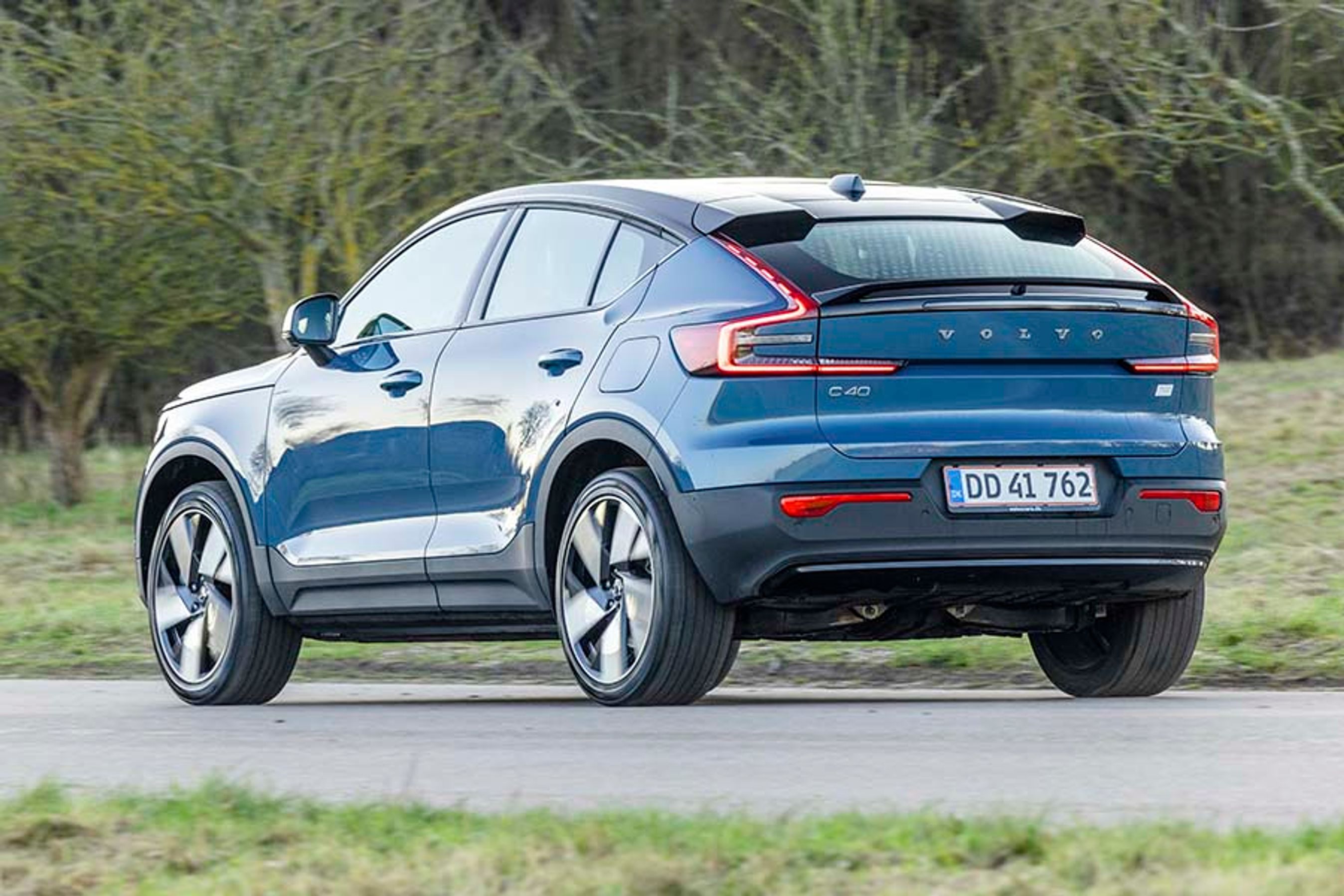 Volvo C40 set bagfra