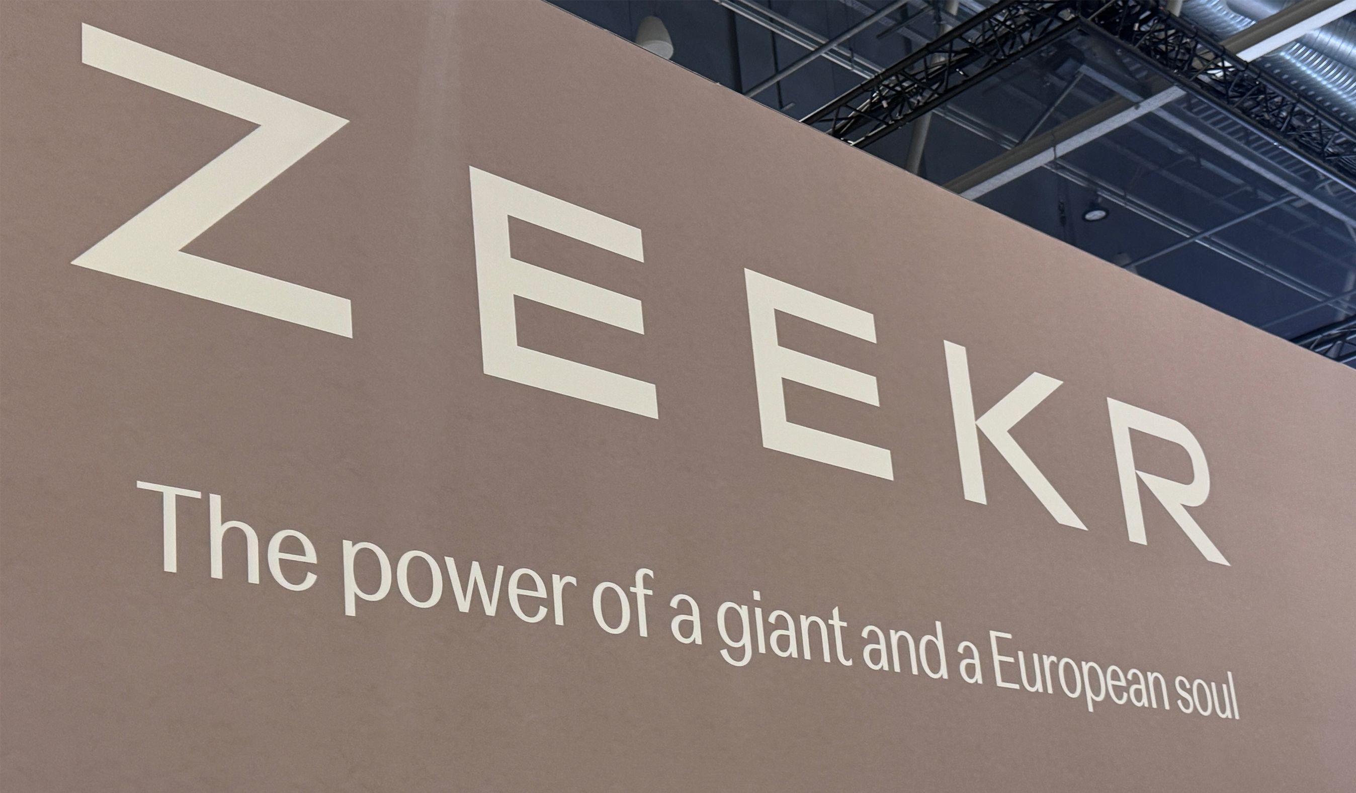 Reklame for Zeekr.