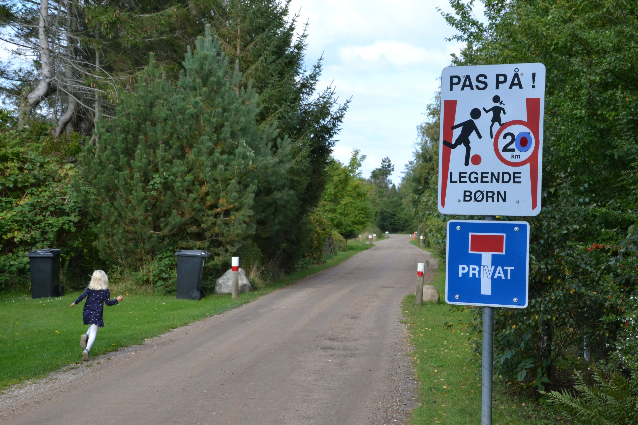 Pas på legende børn, lyder opfordringen i mange områder - her i sommerlandet