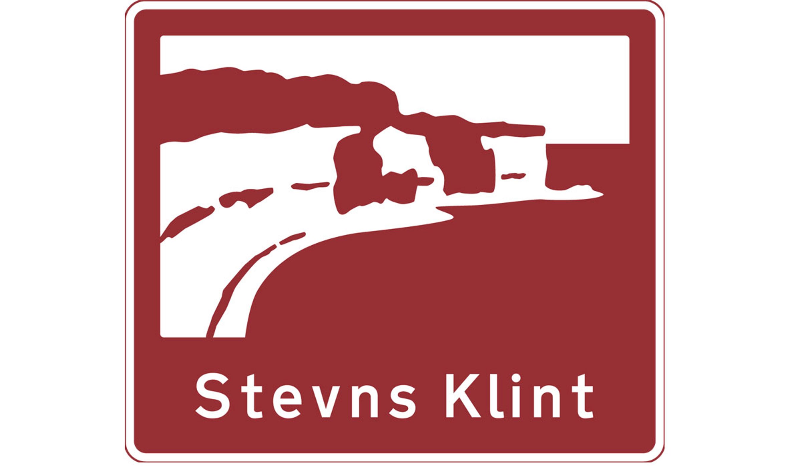 Stevns Klint er en af de seværdigheder, der er med i forsøget med nye skilte.