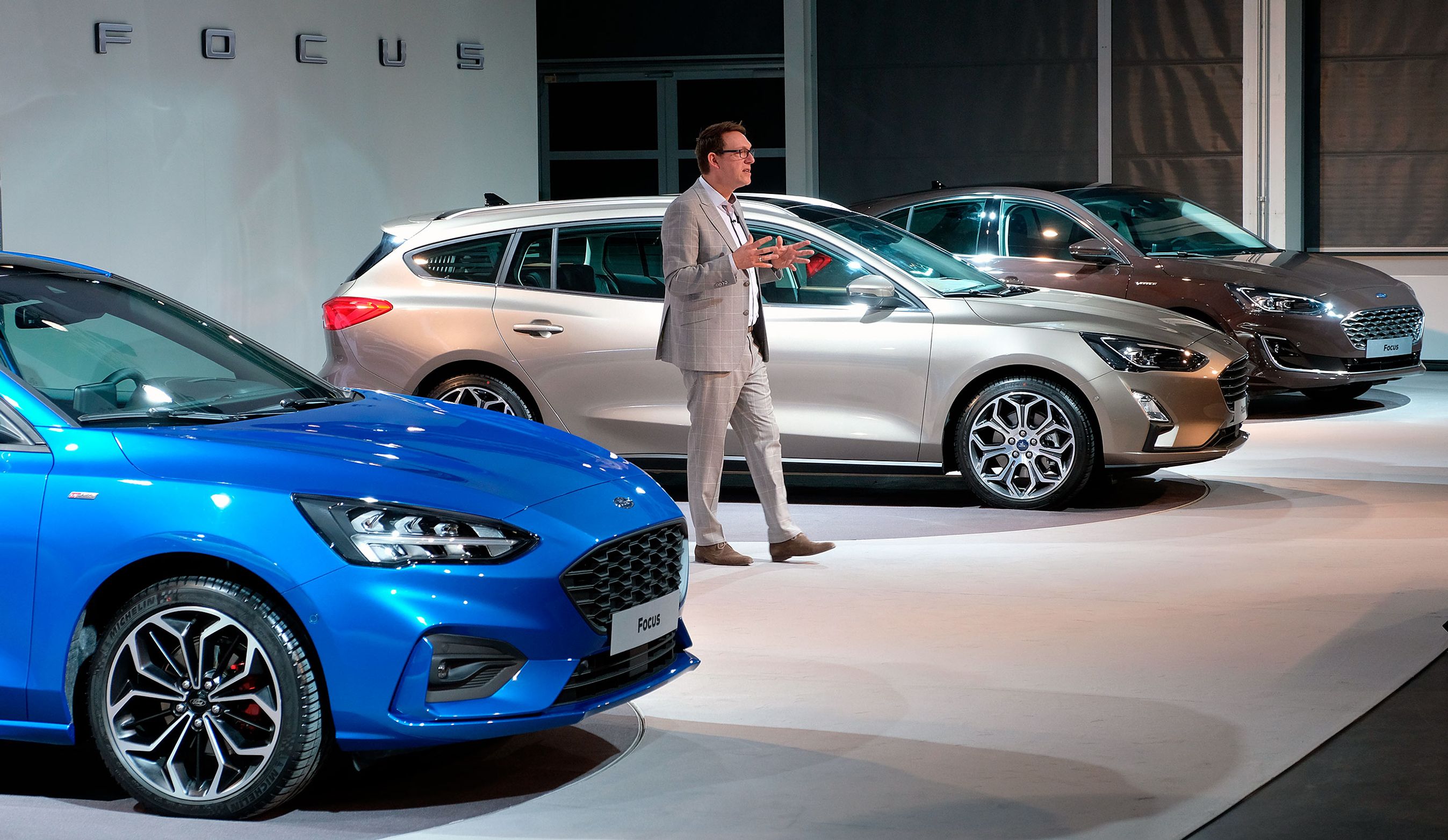Motor var til lanceringen af den nye Focus.