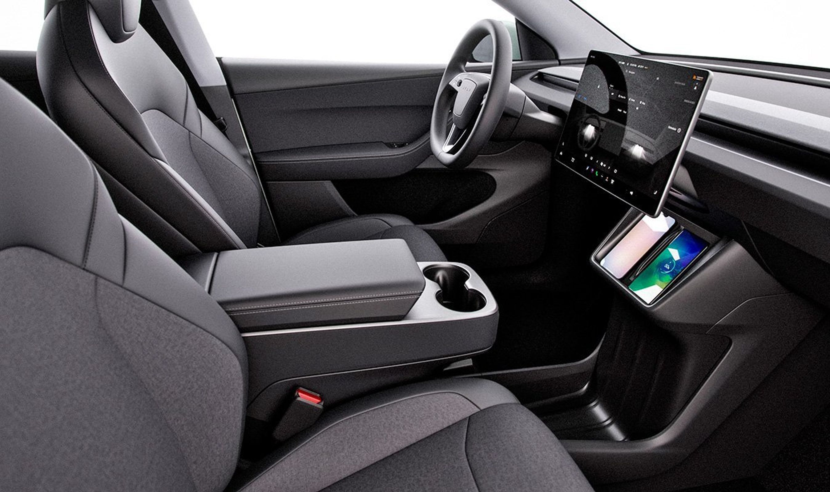 Stofkabine i Tesla Model Y