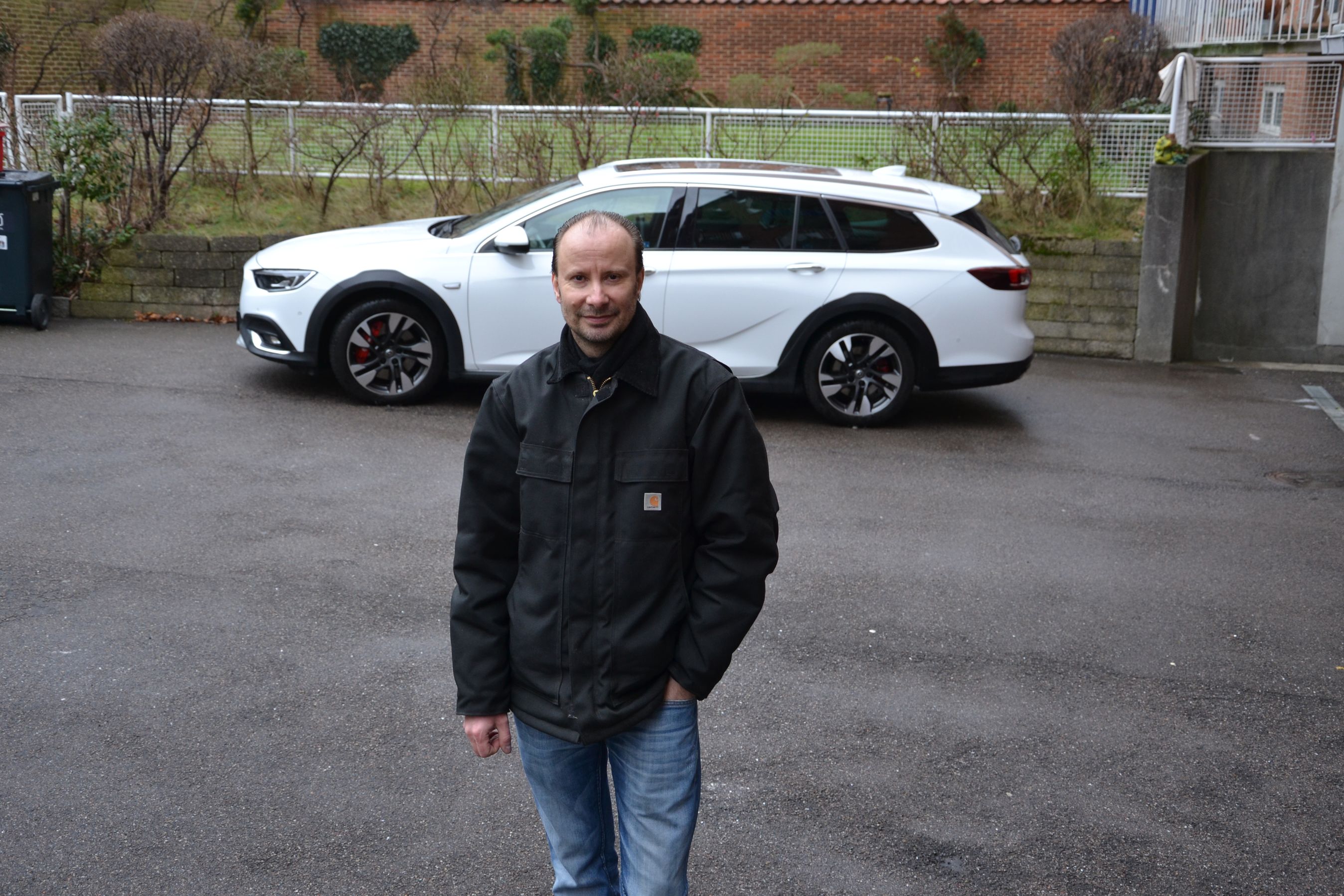 Min bil tabte pusten