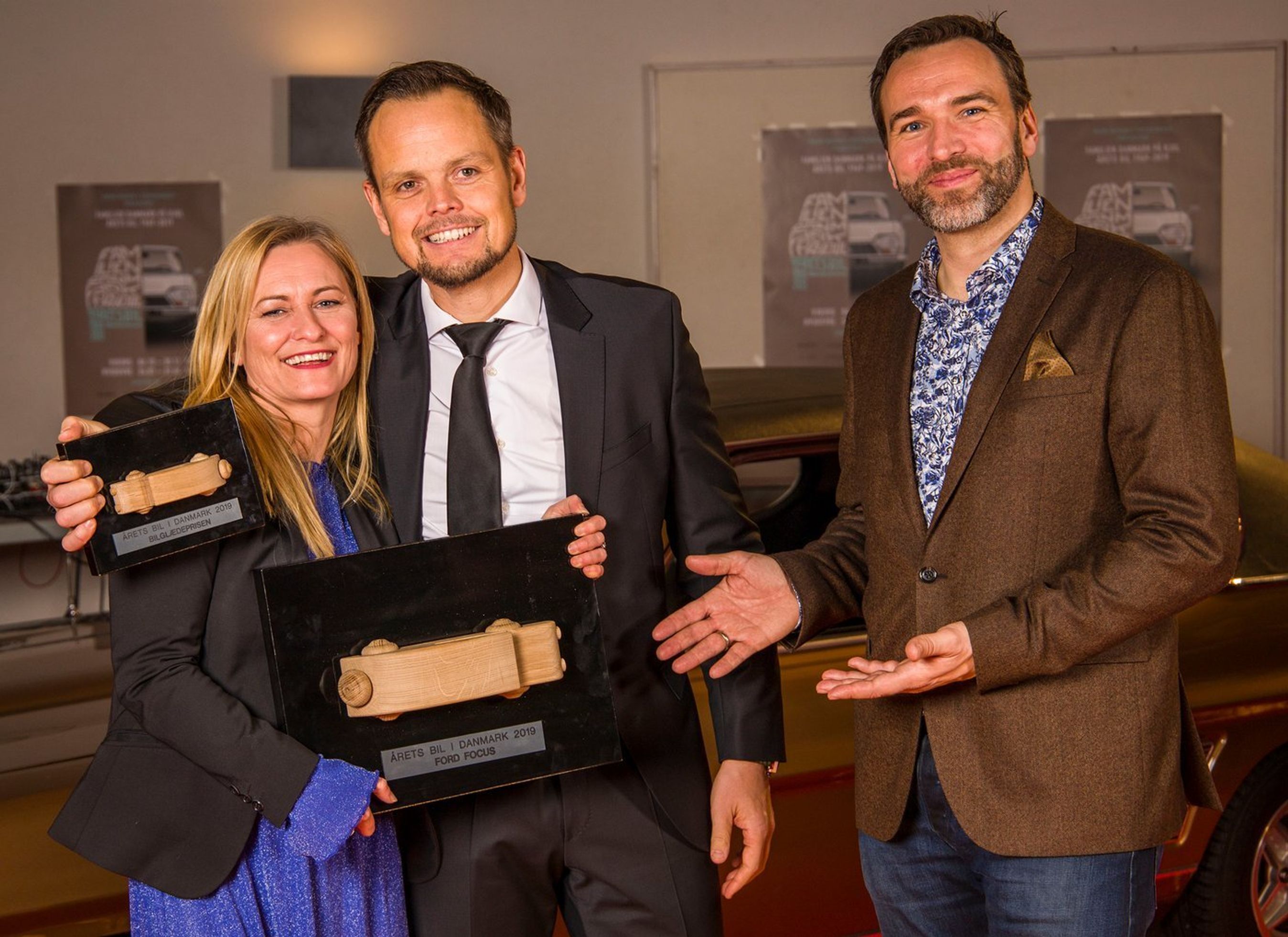 Overrækkelsen af Bilglædeprisen.