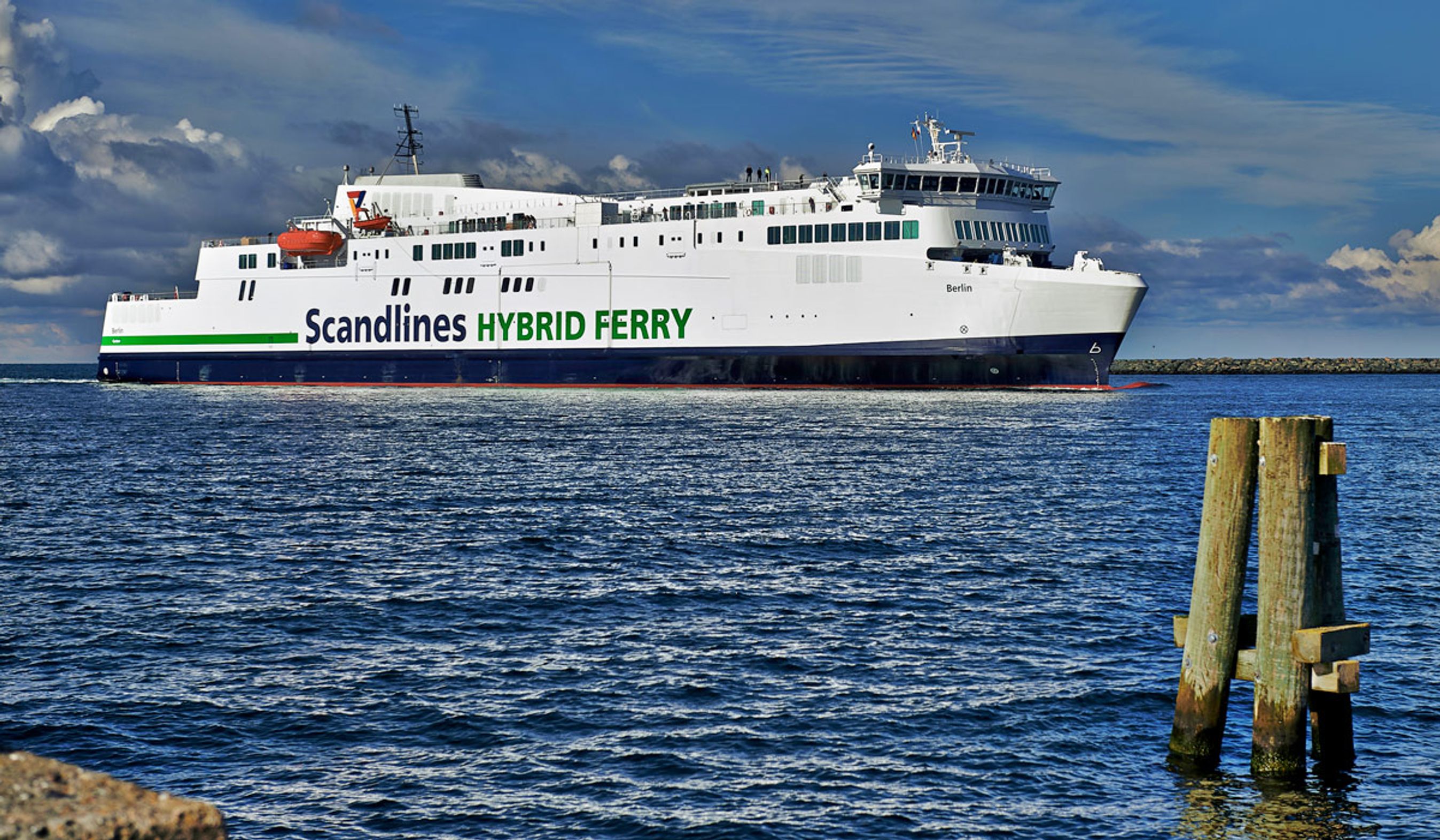 M/F Berlin går i drift i midten af maj.
