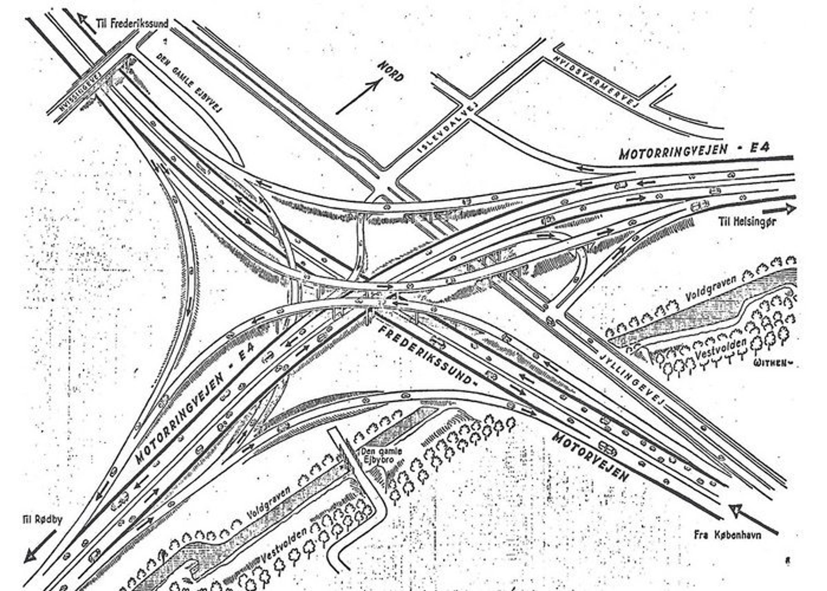 I begyndelsen af 1970erne forelå der bl.a. dette amerikansk-inspirerede "butterfly"-projekt. 