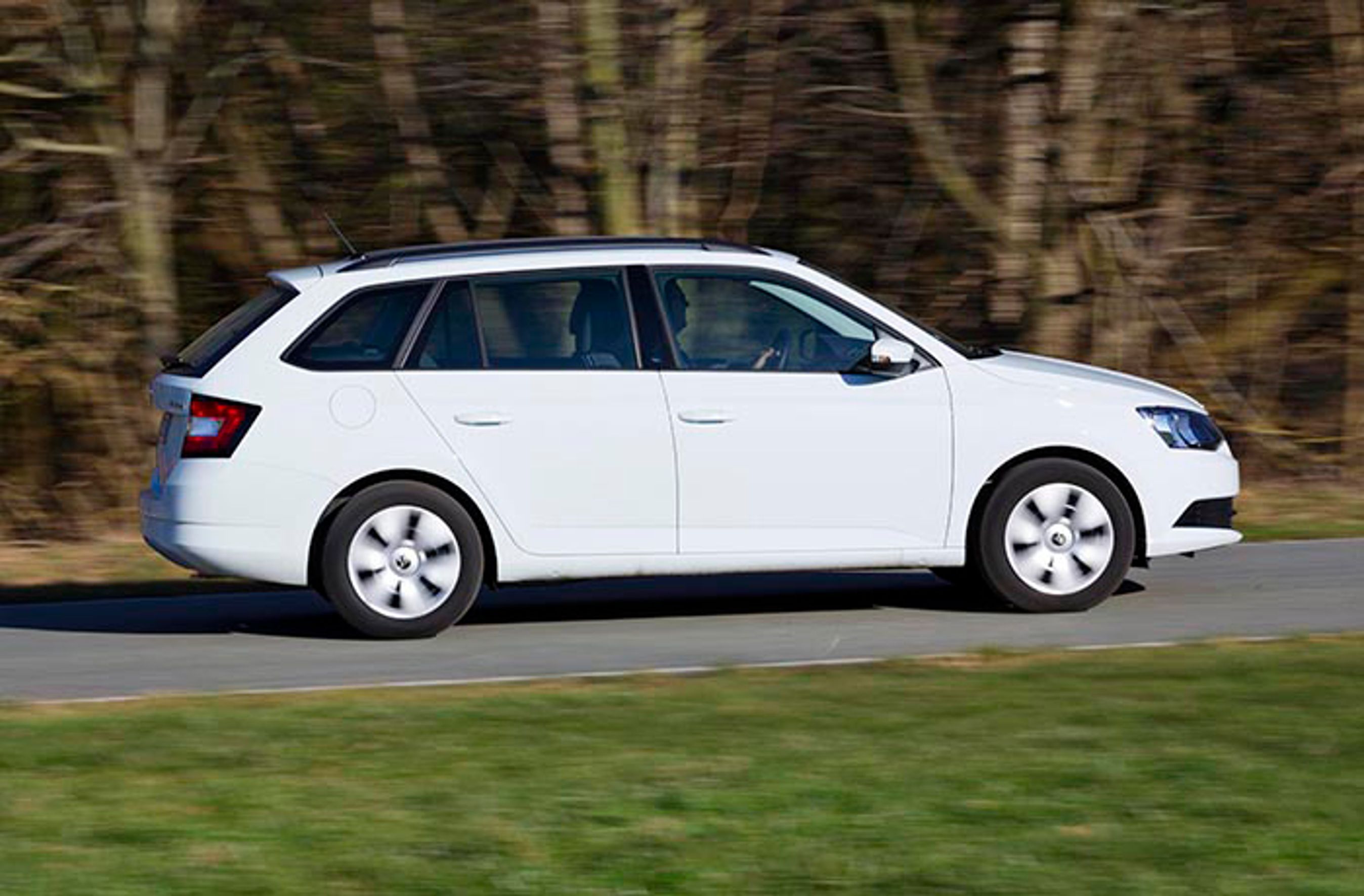 Skoda Fabia fra siden