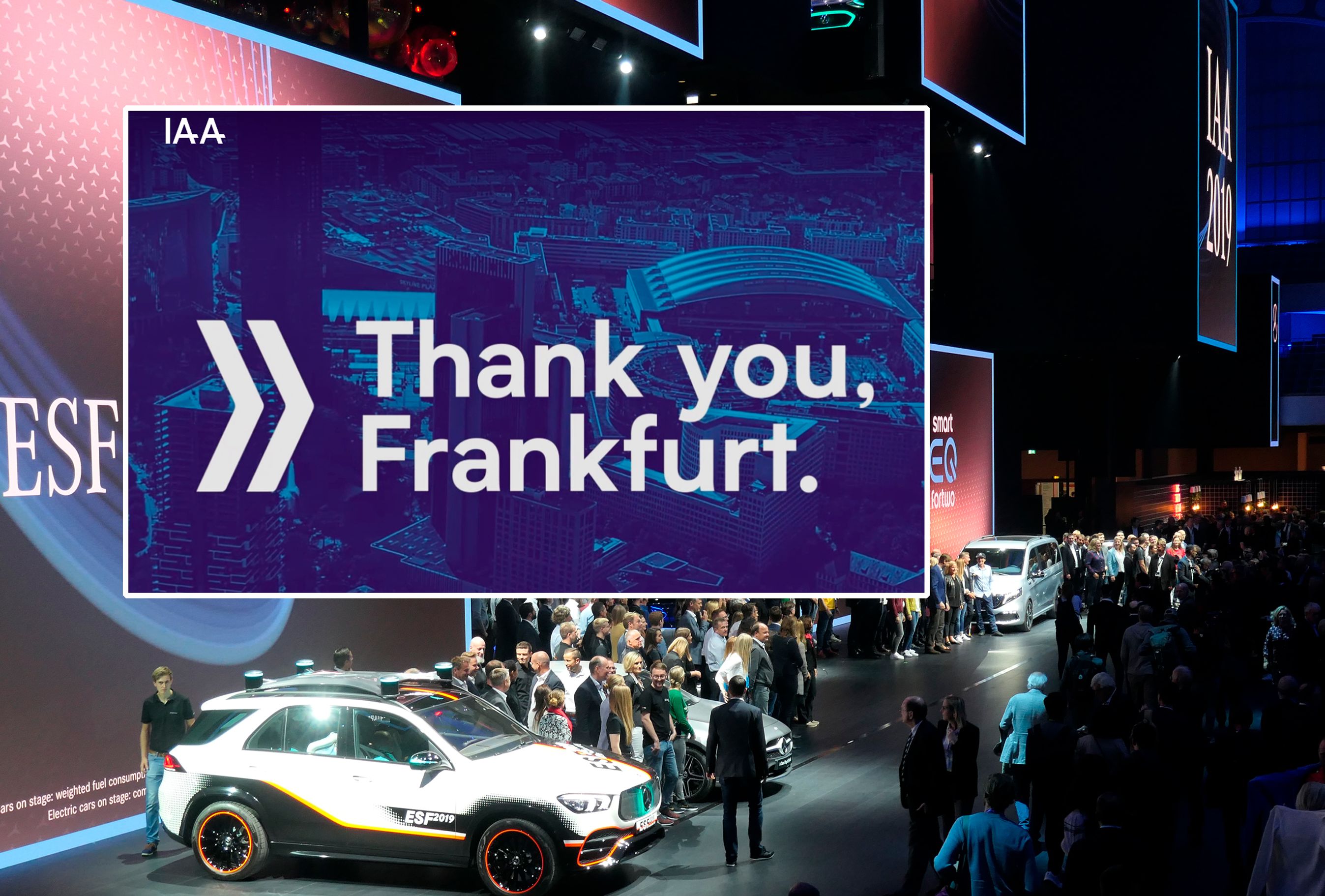 IAA-udstillingen i Frankfurt i 2019 blev den sidste.