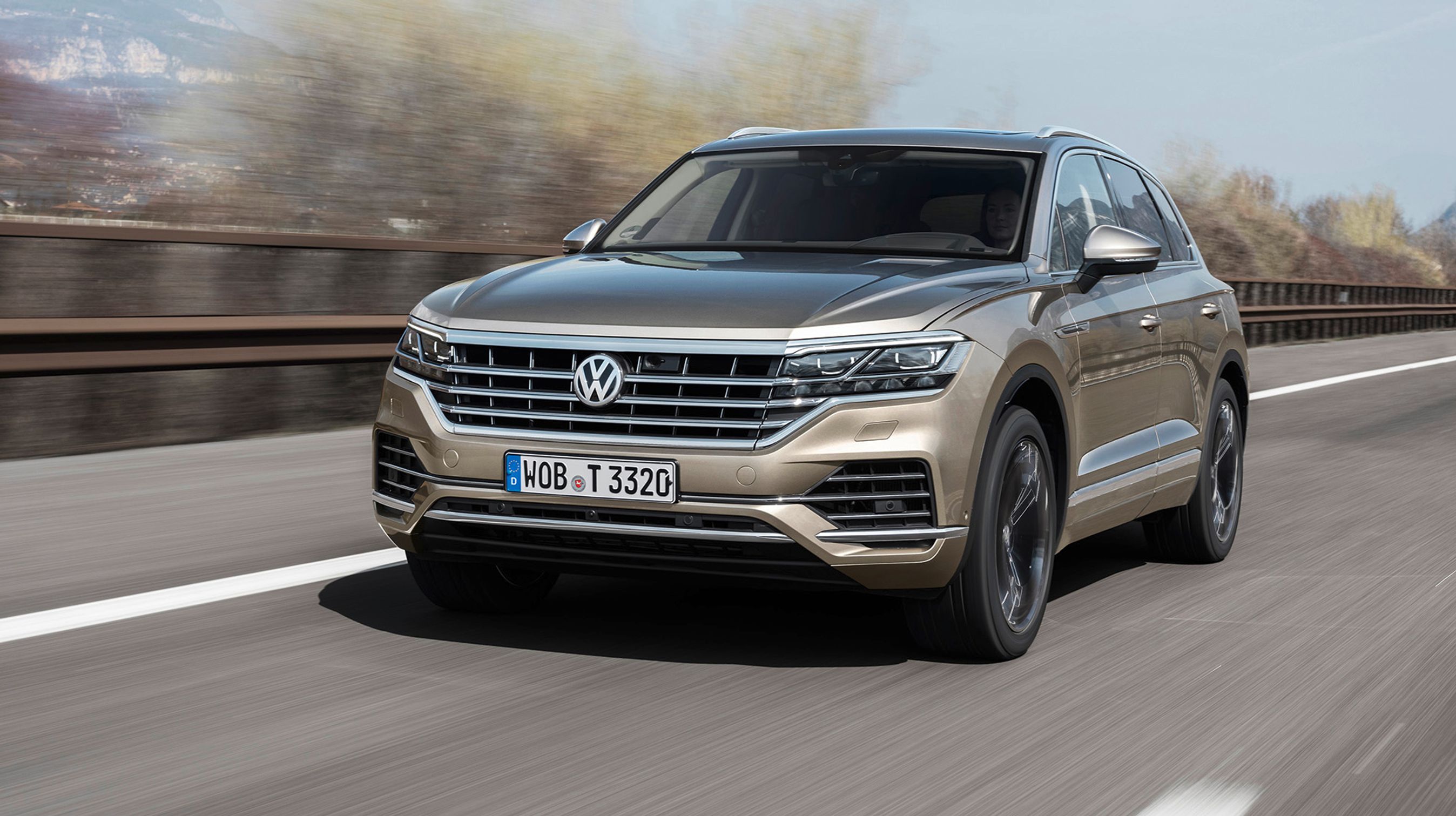VW Touareg forfra