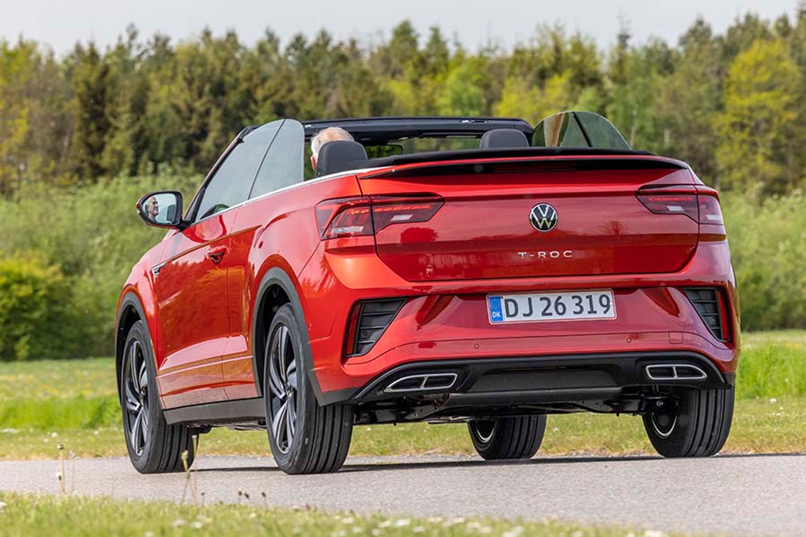 VW T-Roc Cabriolet set bagfra