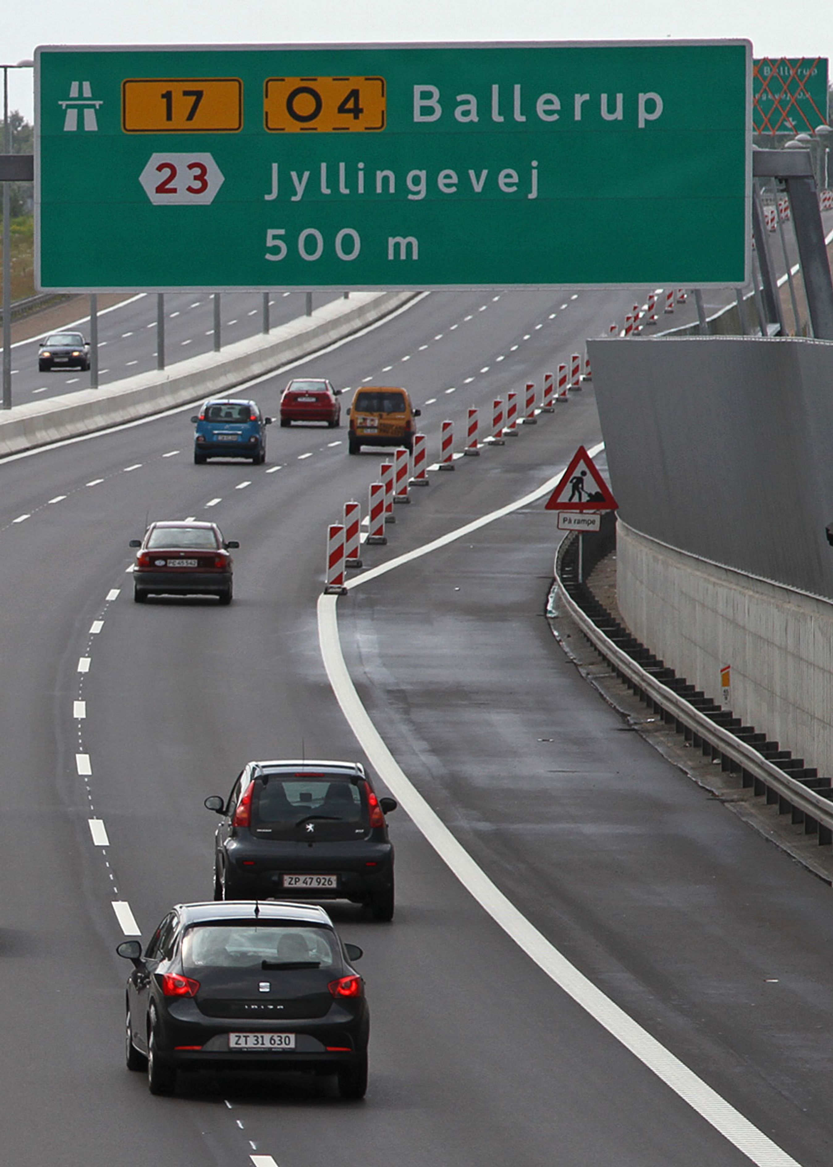 Den direkte forbindelse fra Motorring 3 til Frederikssundsmotorvejen åbner i efteråret 2012, når 1. etape af Frederikssundsmotorvejen er klar.