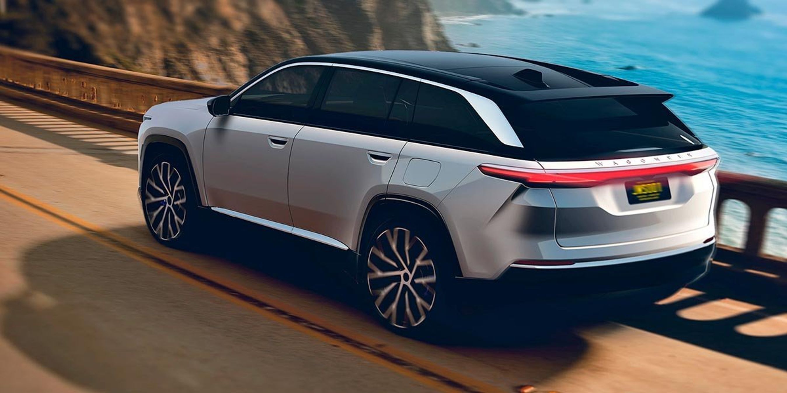 Wagoneer er en sportslig og luksuriøs crossover, som lanceres i USA i 2024. Lidt senere kommer den til Europa.